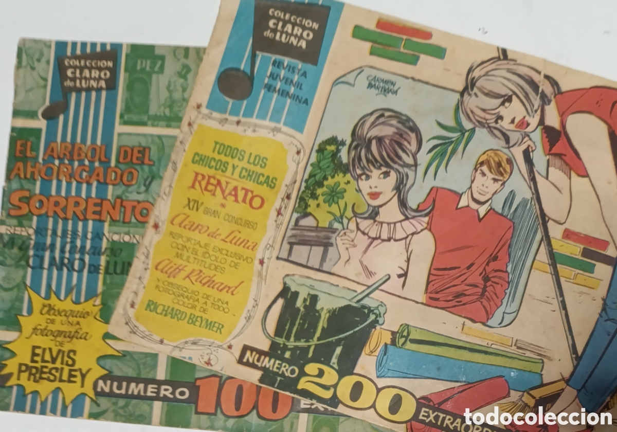 Tebeos: 2 Claro de Luna Extra Especial Num 100 y N&uacute;m 200 - Foto 1