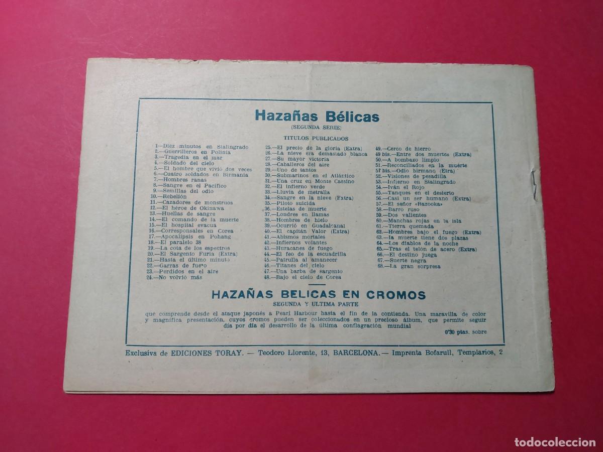 Tebeos: Haza&ntilde;as Belicas N&ordm; 68 editorial Toray 1949 - Foto 2