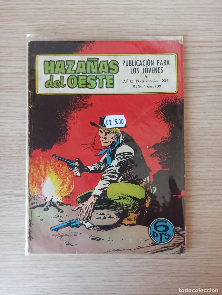 Tebeos: HAZA&Ntilde;AS DEL OESTE (Ed. Toray) N&ordm; 209, a&ntilde;o 1970 - Foto 1