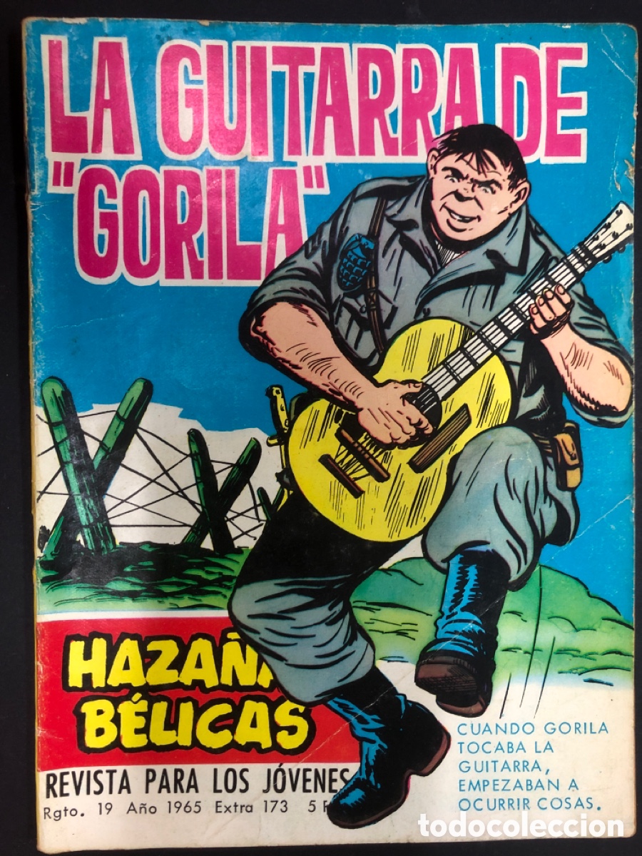 Tebeos: COMIC GORILA HAZA&Ntilde;AS BELICAS N&ordm; 173 EDITORIAL TORAY - Foto 1