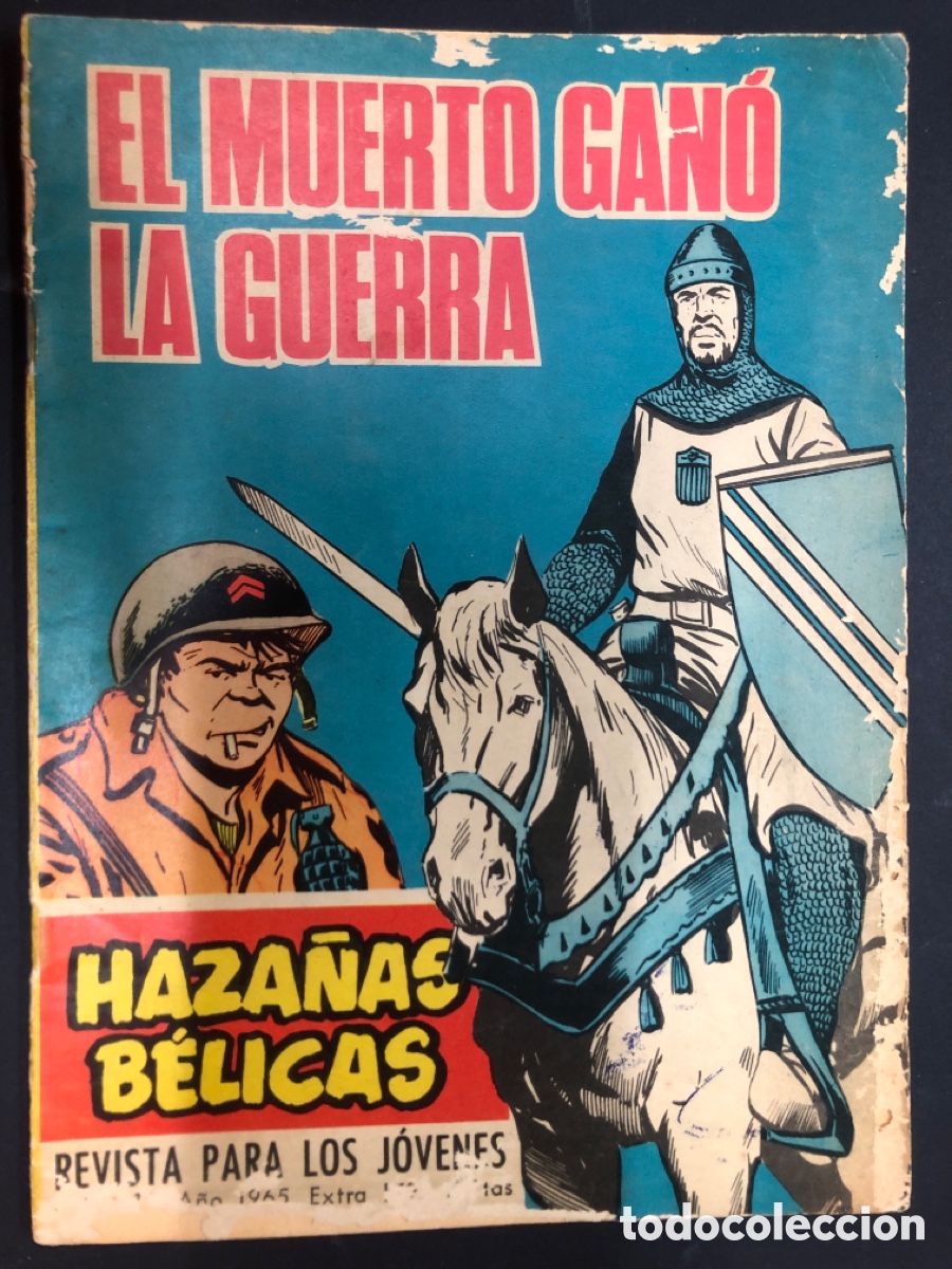 Tebeos: COMIC GORILA HAZA&Ntilde;AS BELICAS N&ordm; 179 EDITORIAL TORAY - Foto 1