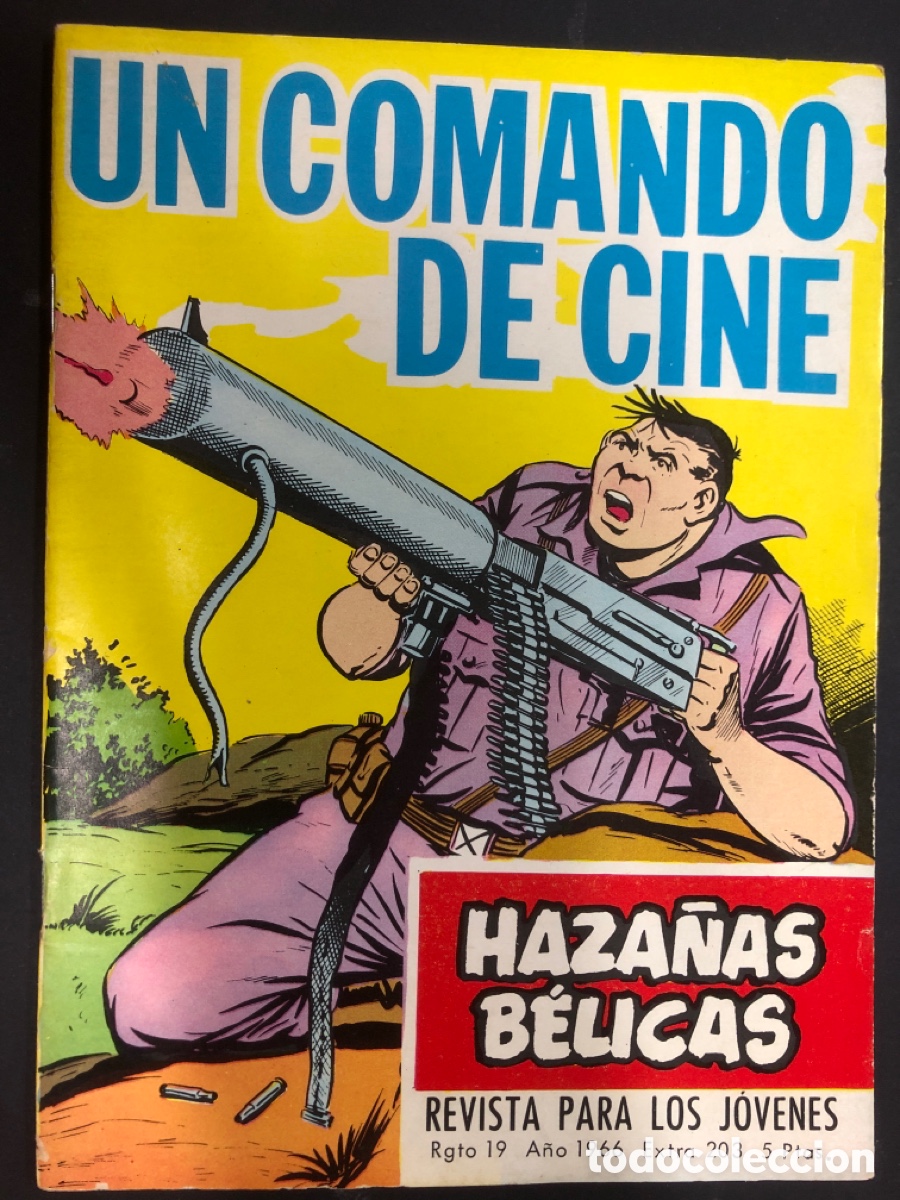 Tebeos: COMIC GORILA HAZA&Ntilde;AS BELICAS N&ordm; 203 EDITORIAL TORAY - Foto 1