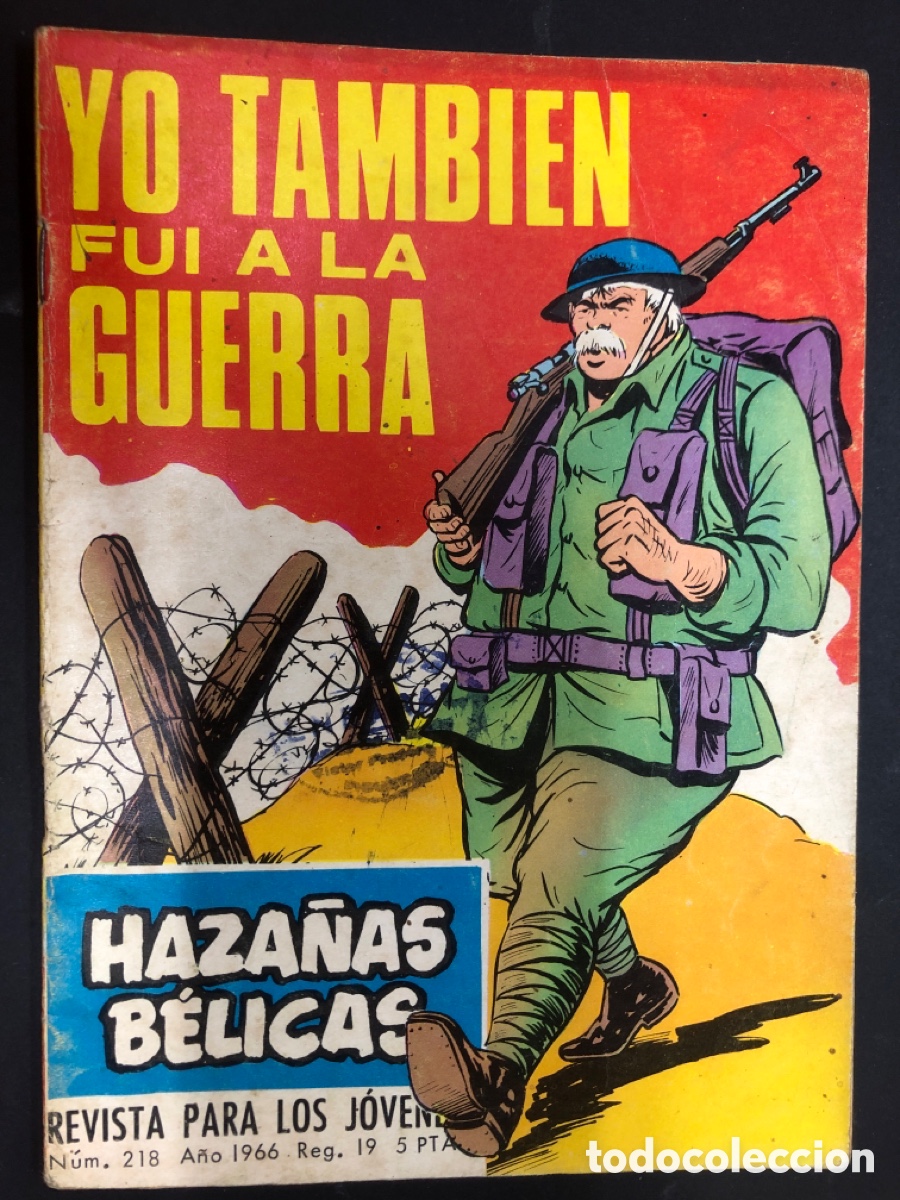 Tebeos: COMIC GORILA HAZA&Ntilde;AS BELICAS N&ordm; 218 EDITORIAL TORAY - Foto 1