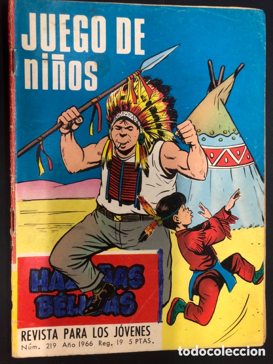 Tebeos: COMIC GORILA HAZA&Ntilde;AS BELICAS N&ordm; 219 EDITORIAL TORAY - Foto 1