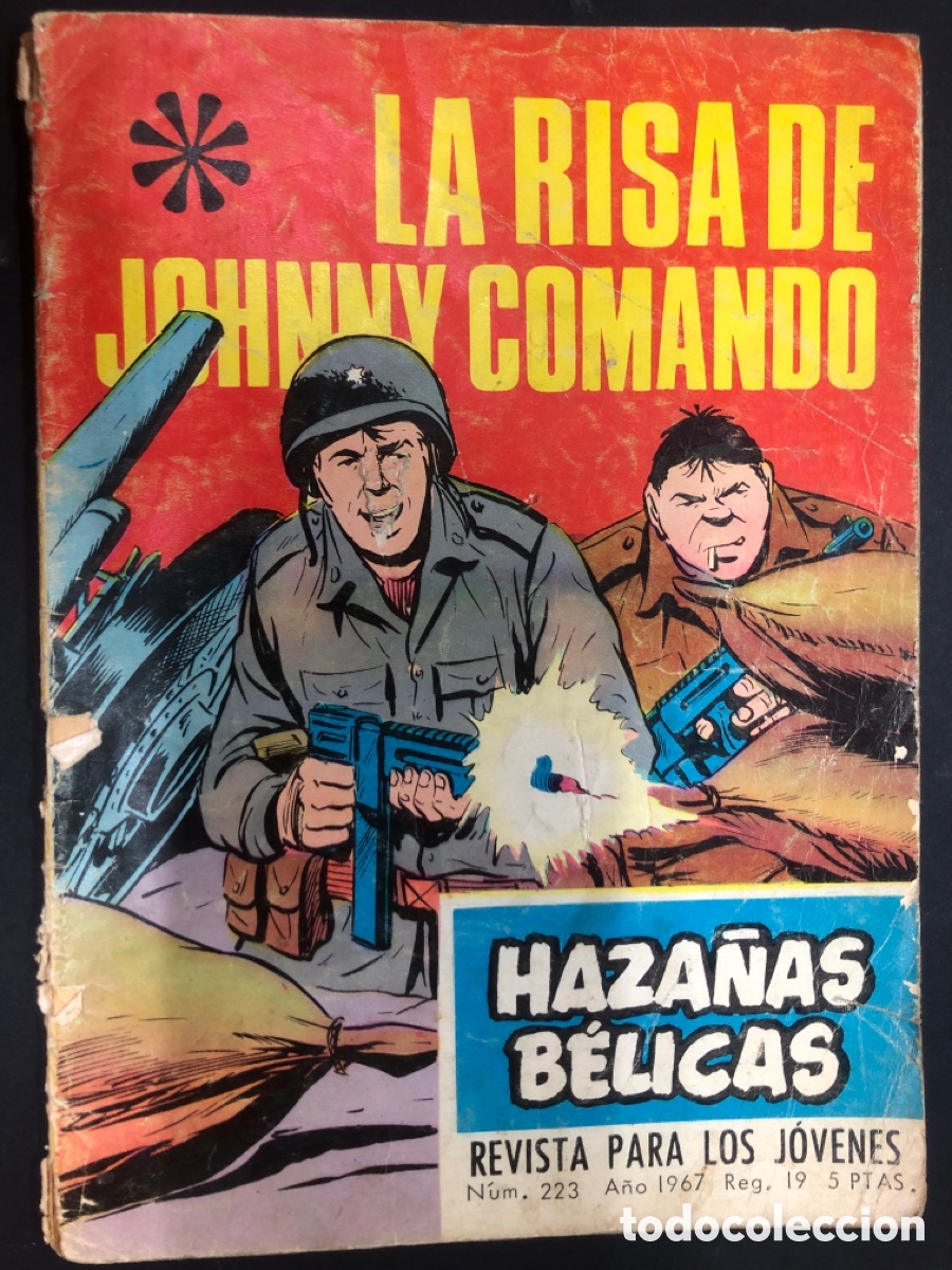 Tebeos: COMIC GORILA HAZA&Ntilde;AS BELICAS N&ordm; 223 EDITORIAL TORAY - Foto 1