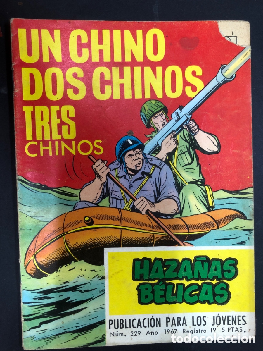 Tebeos: COMIC GORILA HAZA&Ntilde;AS BELICAS N&ordm; 229 EDITORIAL TORAY - Foto 1