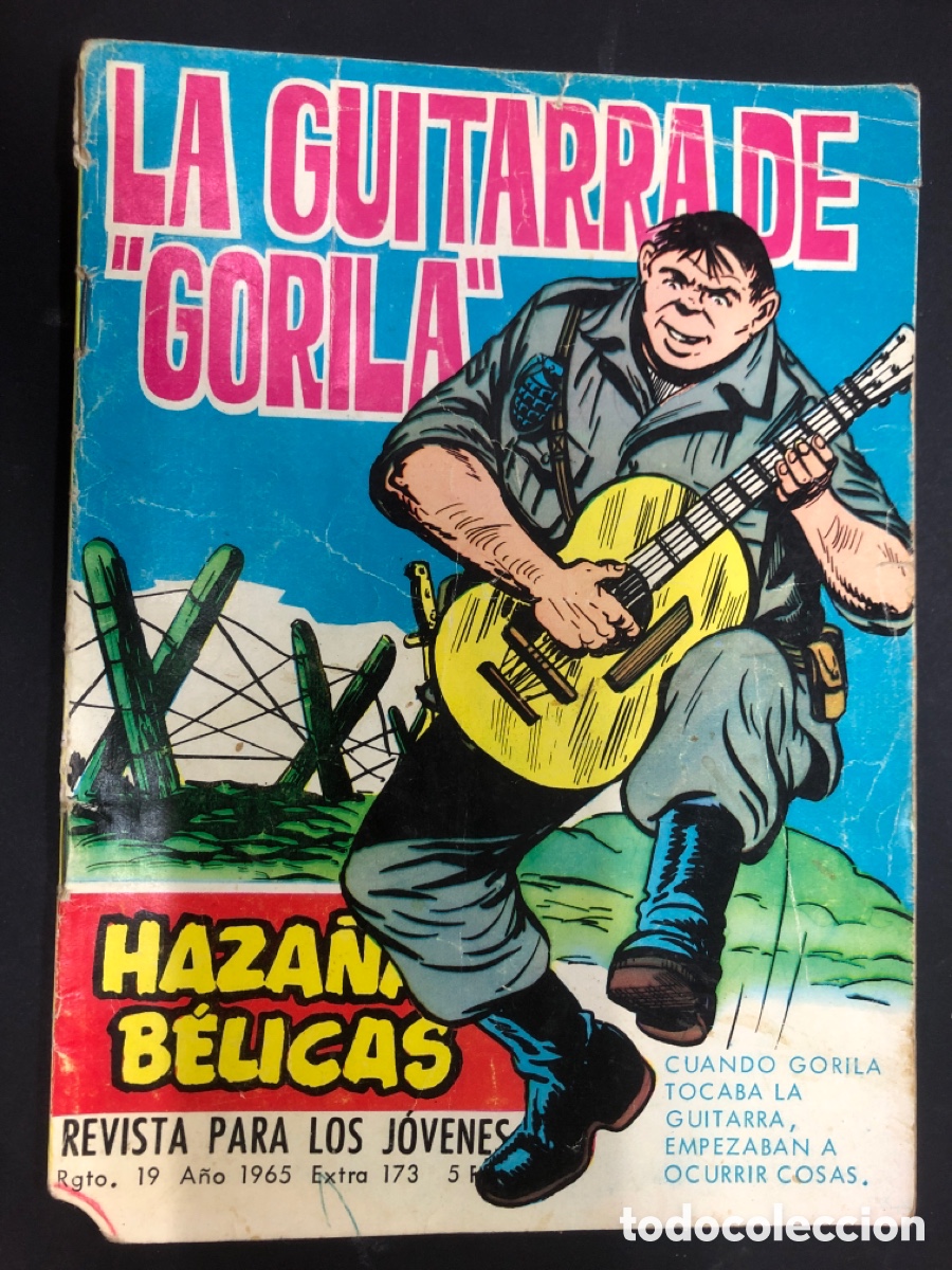 Tebeos: COMIC GORILA HAZA&Ntilde;AS BELICAS N&ordm; 173 EDITORIAL TORAY - Foto 1