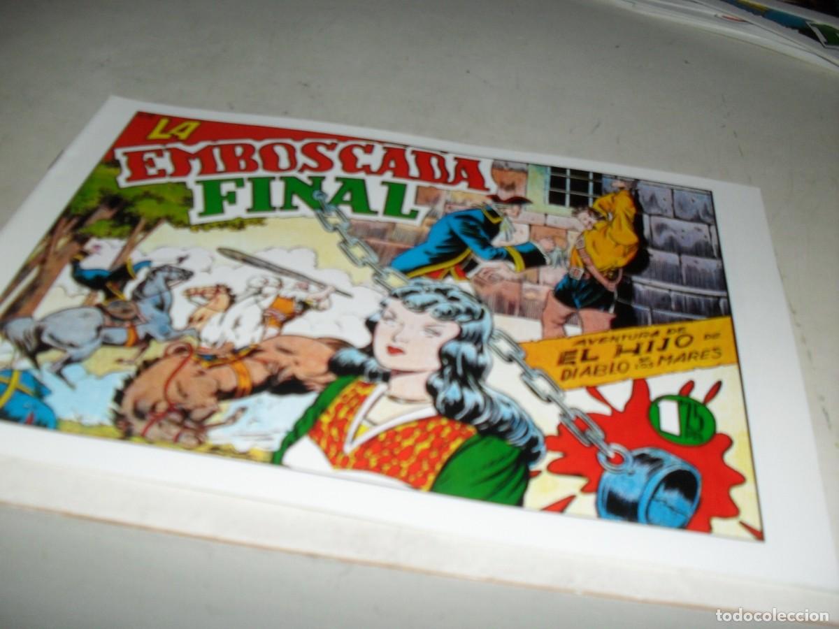 Tebeos: (FACSIMIL),EL HIJO DEL DIABLO DE LOS MARES N&ordm; 10 LA EMBOSCADA FINAL,(DE 22).TORAY,1949 - Foto 1