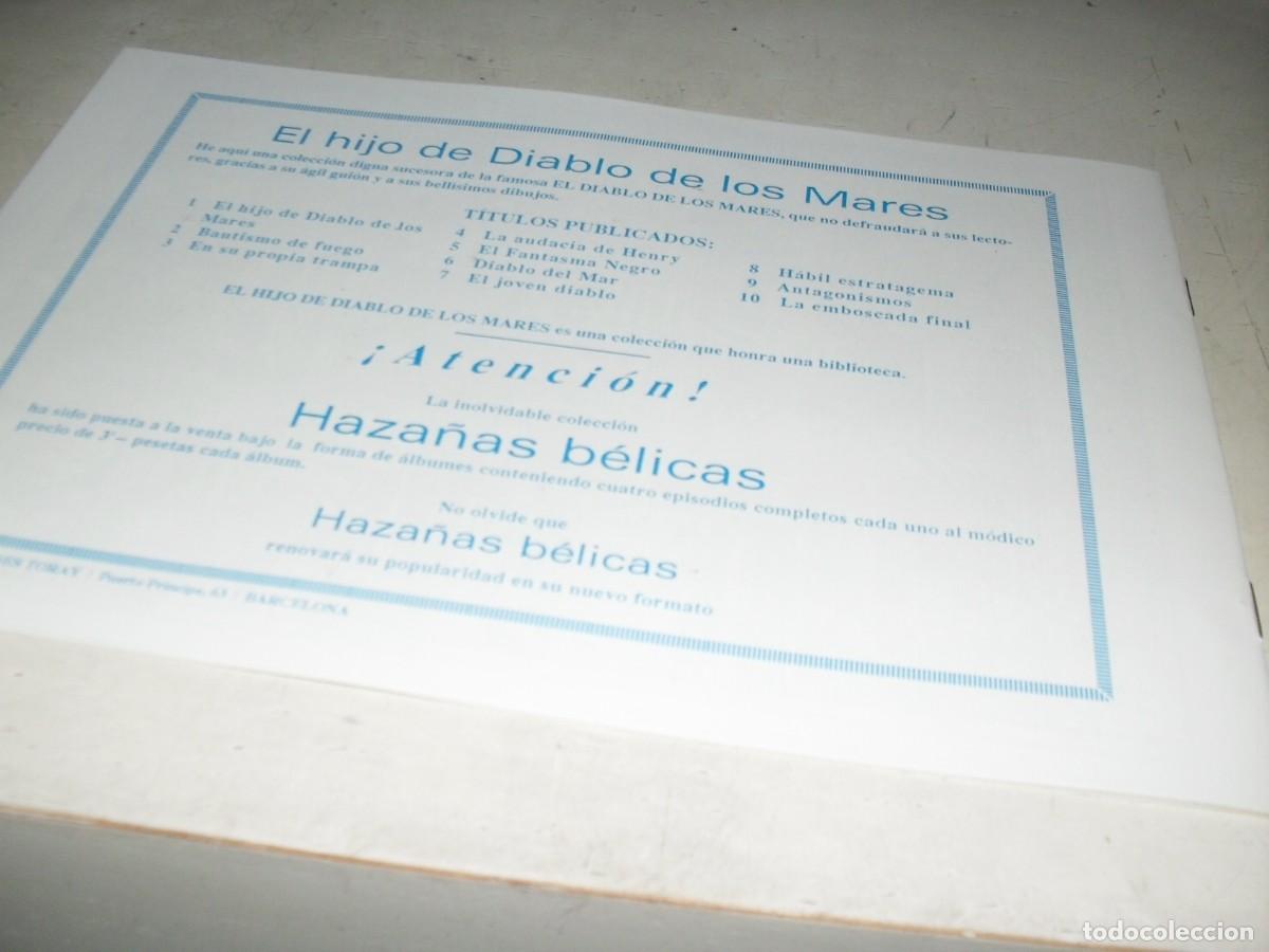 Tebeos: (FACSIMIL),EL HIJO DEL DIABLO DE LOS MARES N&ordm; 10 LA EMBOSCADA FINAL,(DE 22).TORAY,1949 - Foto 2
