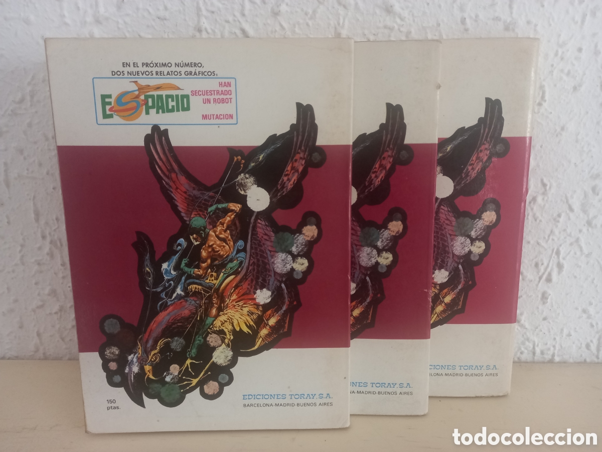 Tebeos: ESPACIO. Comic Toray 1982. 3 ejemplares - Foto 3
