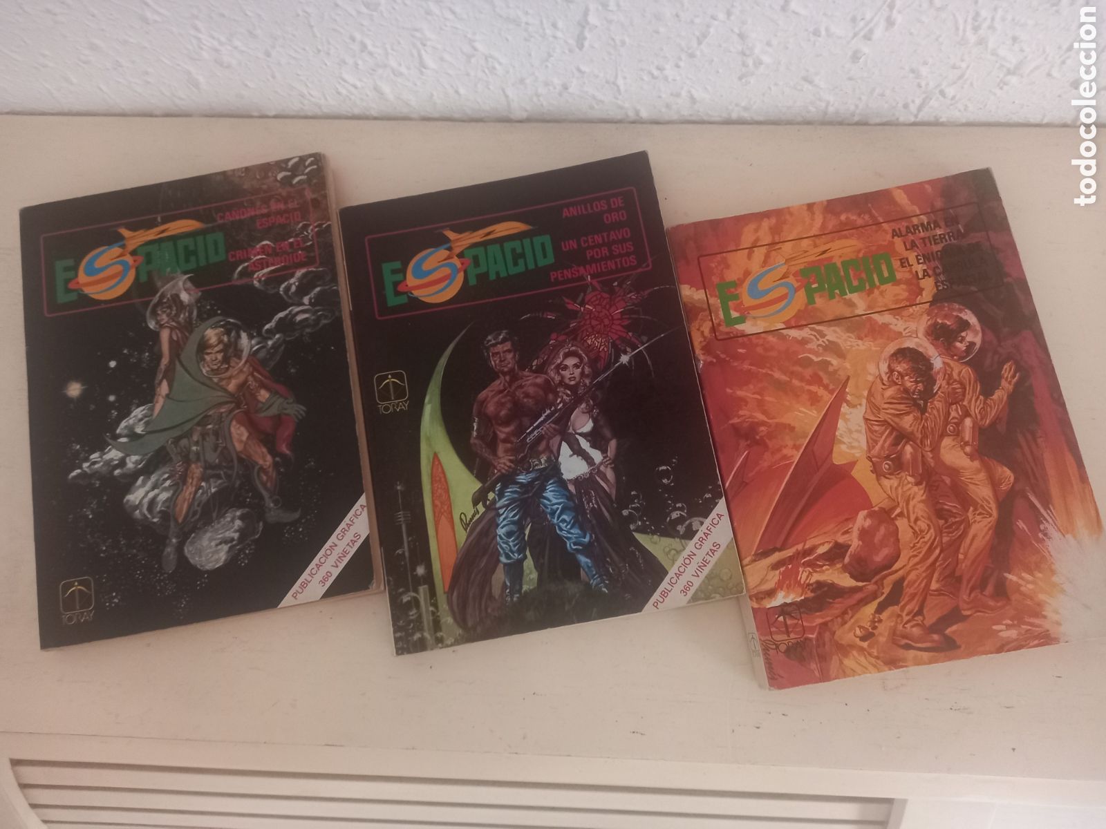Tebeos: ESPACIO. Comic Toray 1982. 3 ejemplares - Foto 1