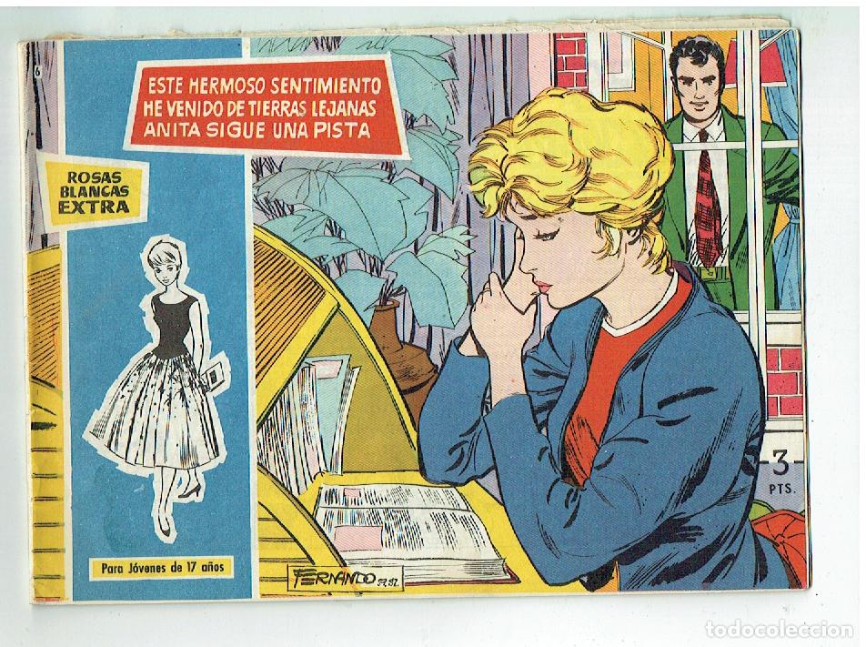 Tebeos: ROSAS BLANCAS EXTRA. N&ordm; 6. TORAY , 1958. (B/41.2) - Foto 1