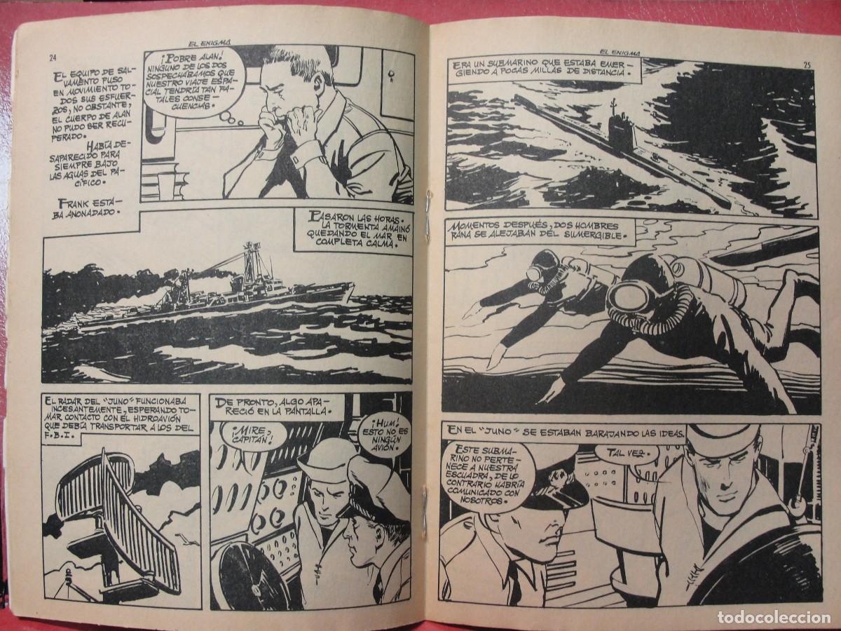 Tebeos: COMIC TORAY ESPIONAJE N&ordm; 18 - EL ENIGMA - 1965 - BUEN ESTADO GENERAL - Foto 3