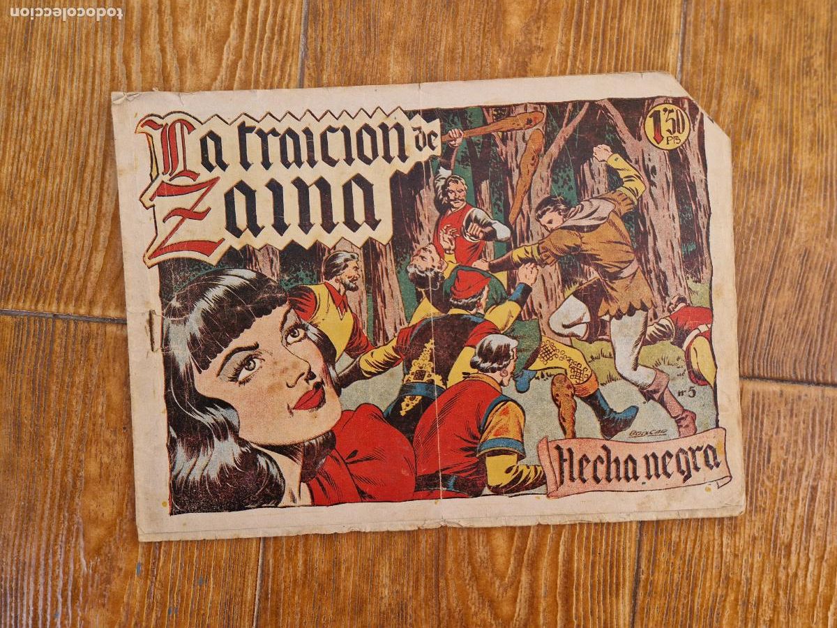 Tebeos: FLECHA NEGRA N&ordm; 5 EDITORIAL TORAY - Foto 1