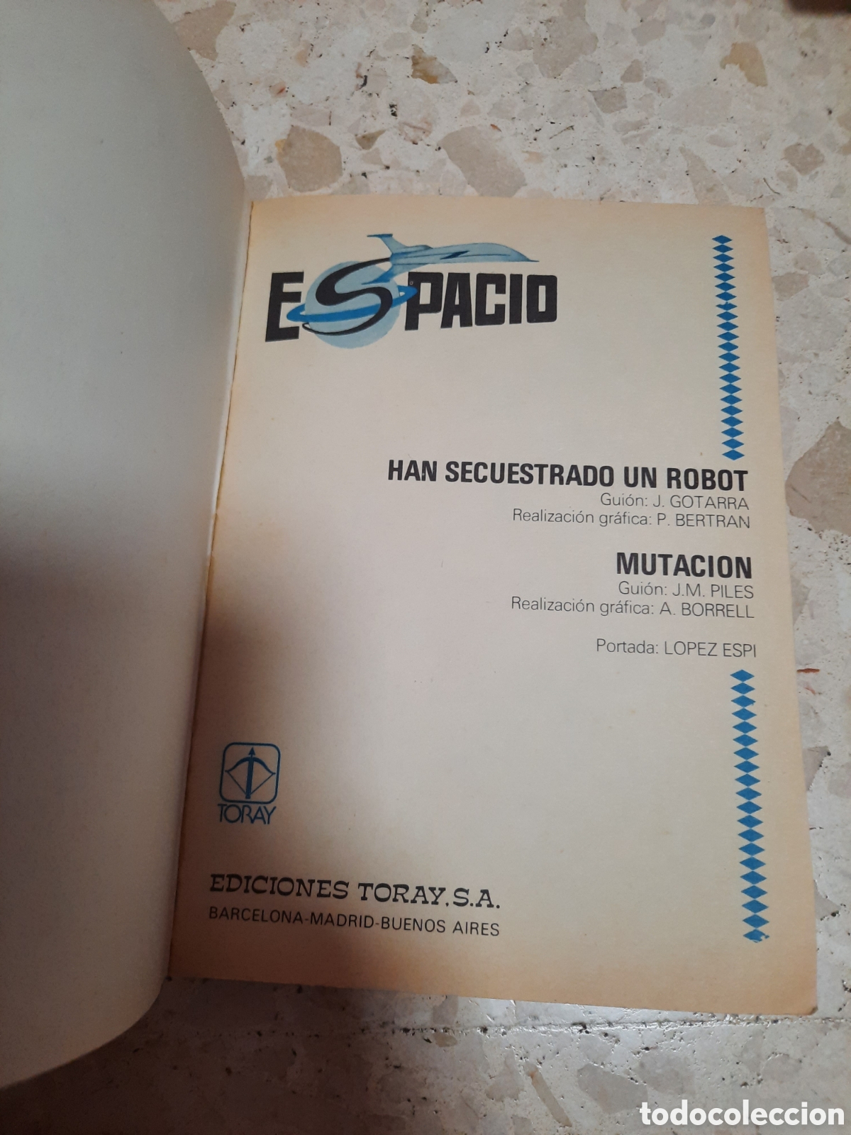 Tebeos: ESPACIO N&deg; 7- ED TORAY - Foto 4