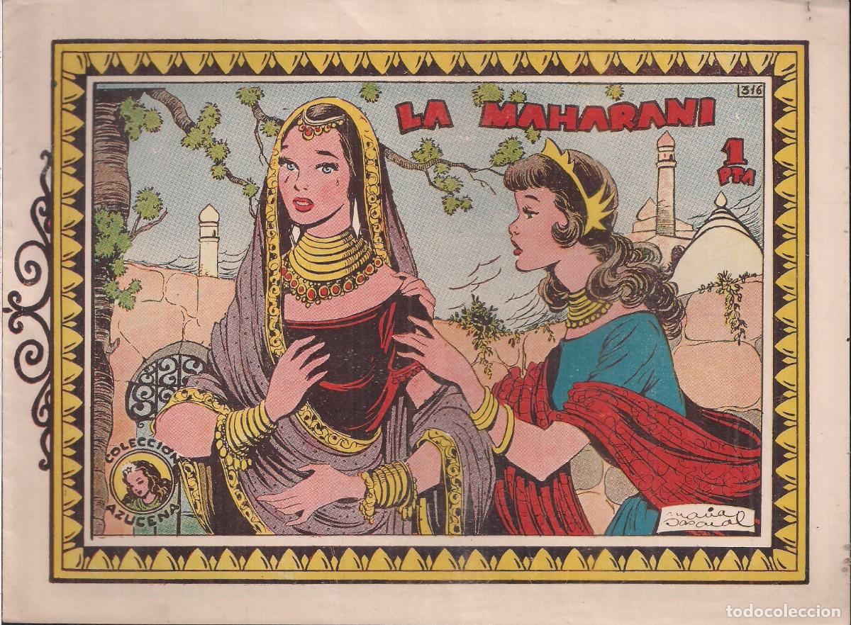 Tebeos: AZUCENA N&ordm; 316: LA MAHARANI - Foto 1