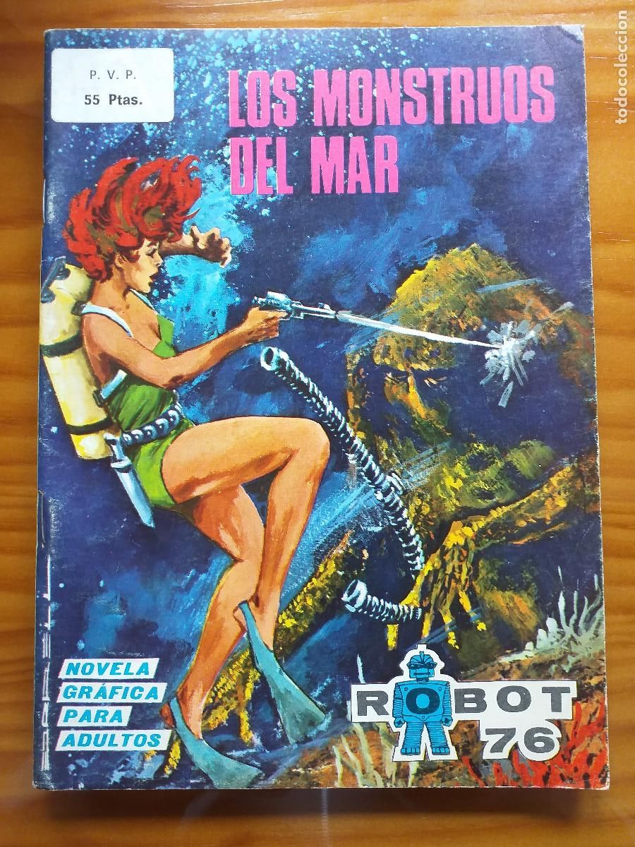 Tebeos: ROBOT 76 - n&ordm; 16 - LOS M&Oacute;NSTRUOS DEL MAR - TORAY - Foto 1