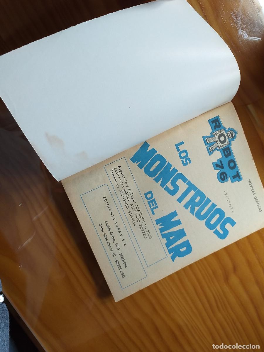 Tebeos: ROBOT 76 - n&ordm; 16 - LOS M&Oacute;NSTRUOS DEL MAR - TORAY - Foto 5