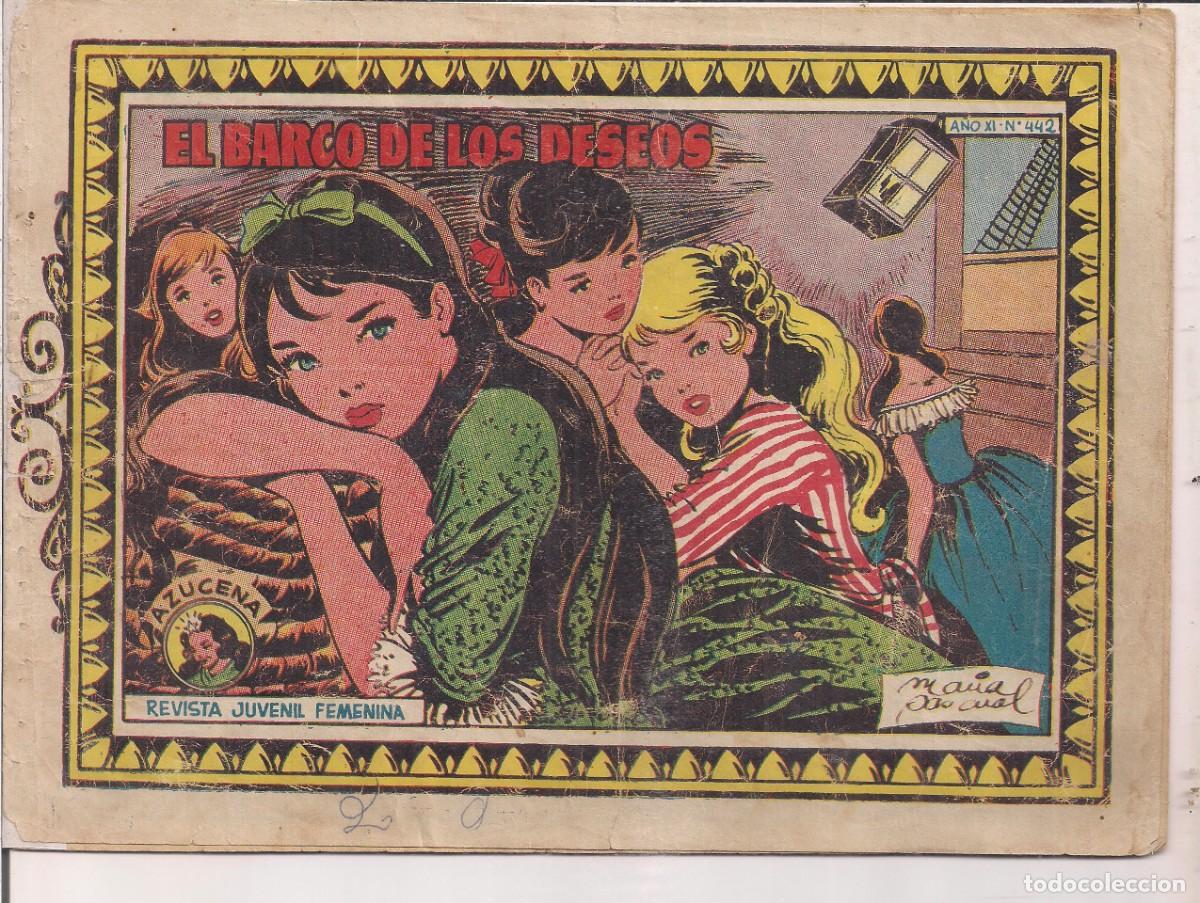 Tebeos: AZUCENA N&ordm; 442: EL BARCO DE LOS DESEOS - Foto 1