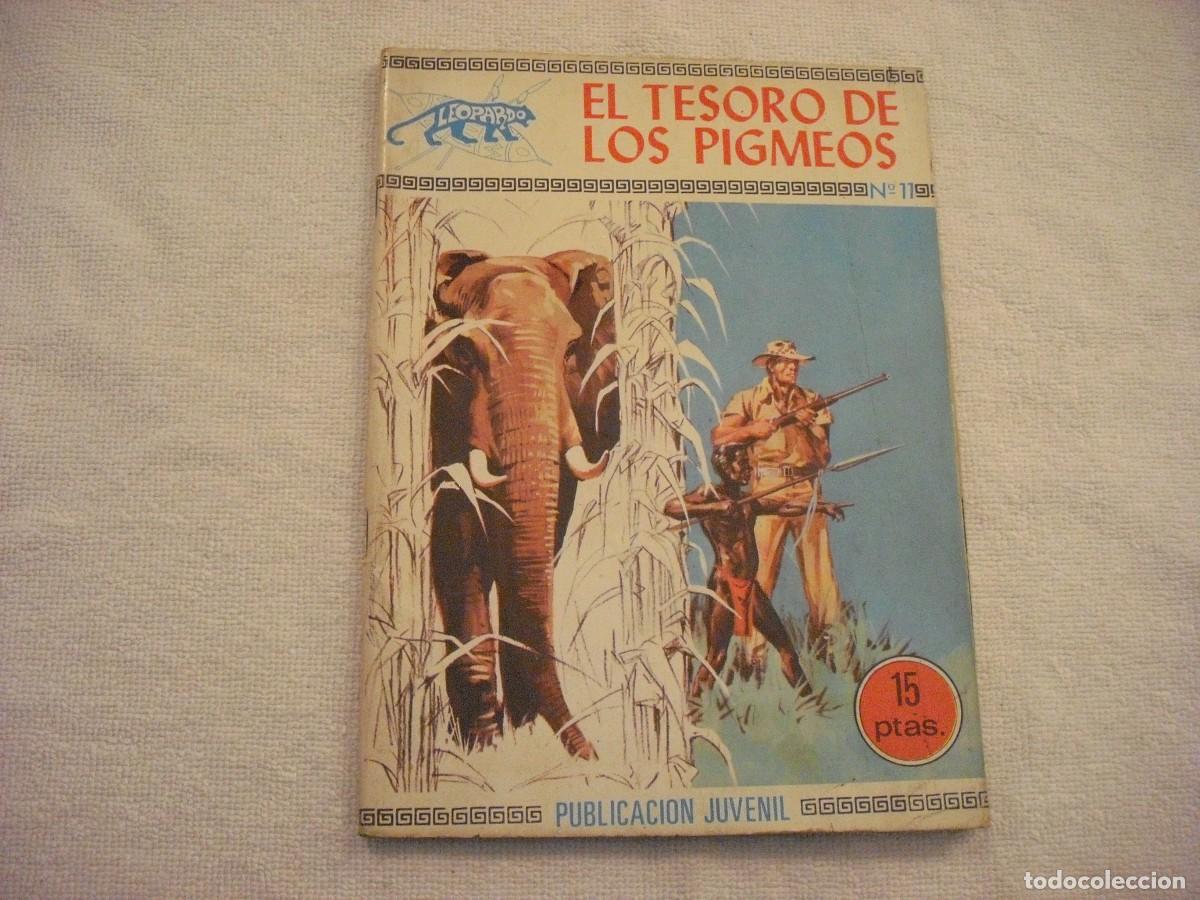 Tebeos: LEOPARDO N. 11 , EL TESORO DE LOS PIGMEOS - Foto 1