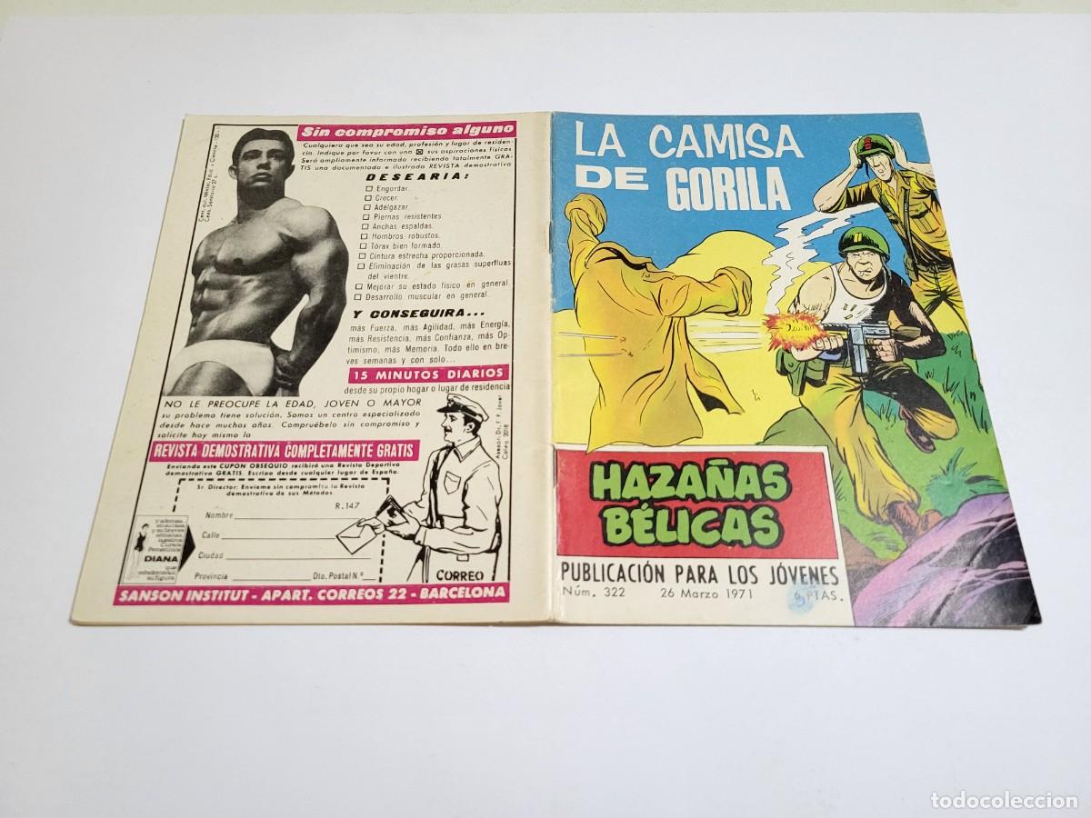 Tebeos: Haza&ntilde;as b&eacute;licas. (Gorila) N&ordm; 322, Toray. - Foto 1