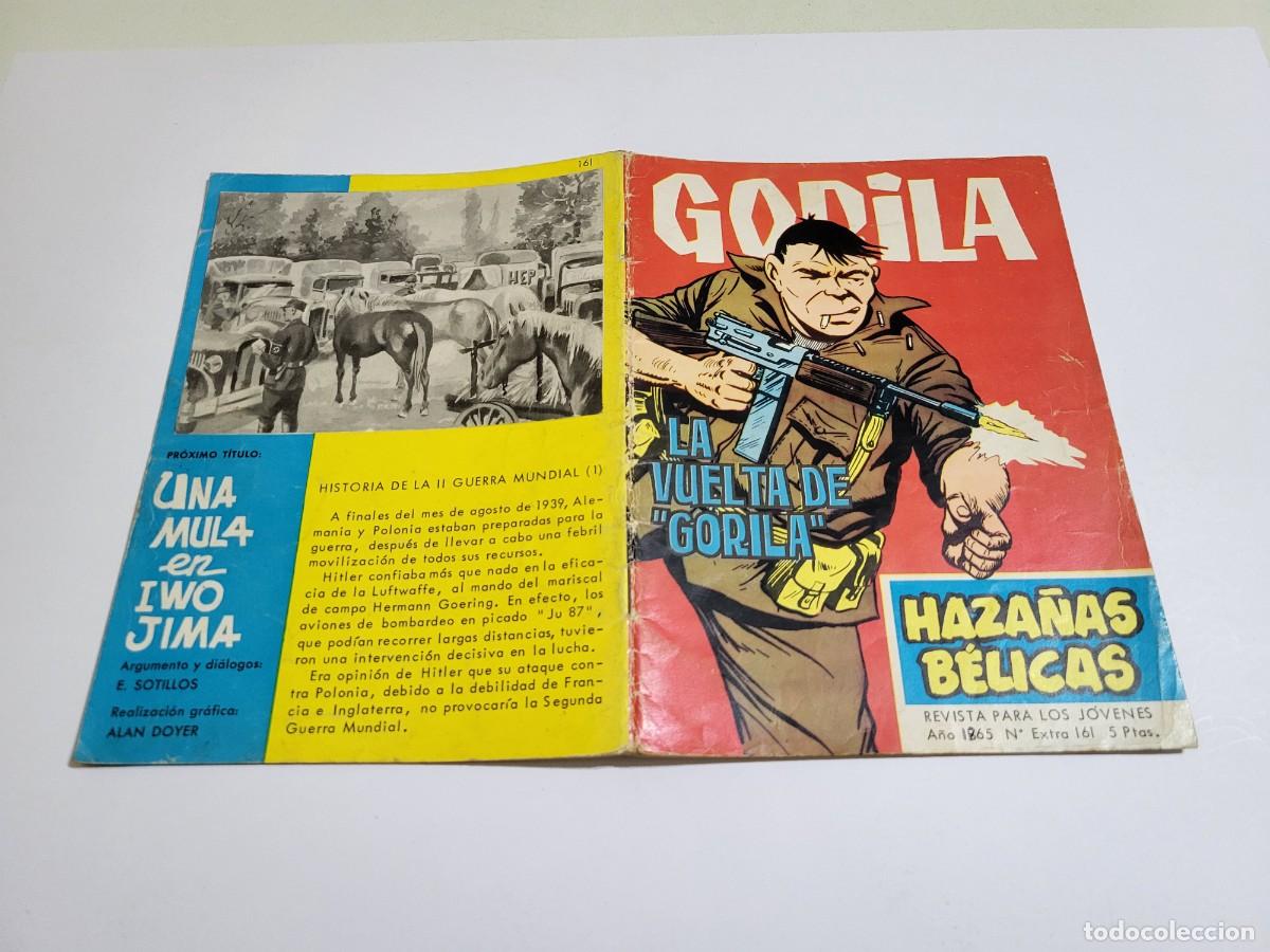 Tebeos: Haza&ntilde;as b&eacute;licas. (Gorila) N&ordm; 161, Toray. - Foto 1