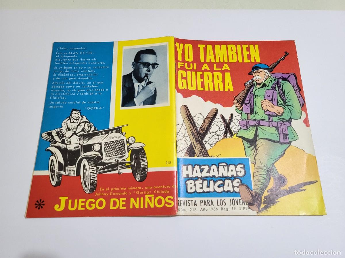 Tebeos: Haza&ntilde;as b&eacute;licas. (Gorila) N&ordm; 218, Toray. - Foto 1