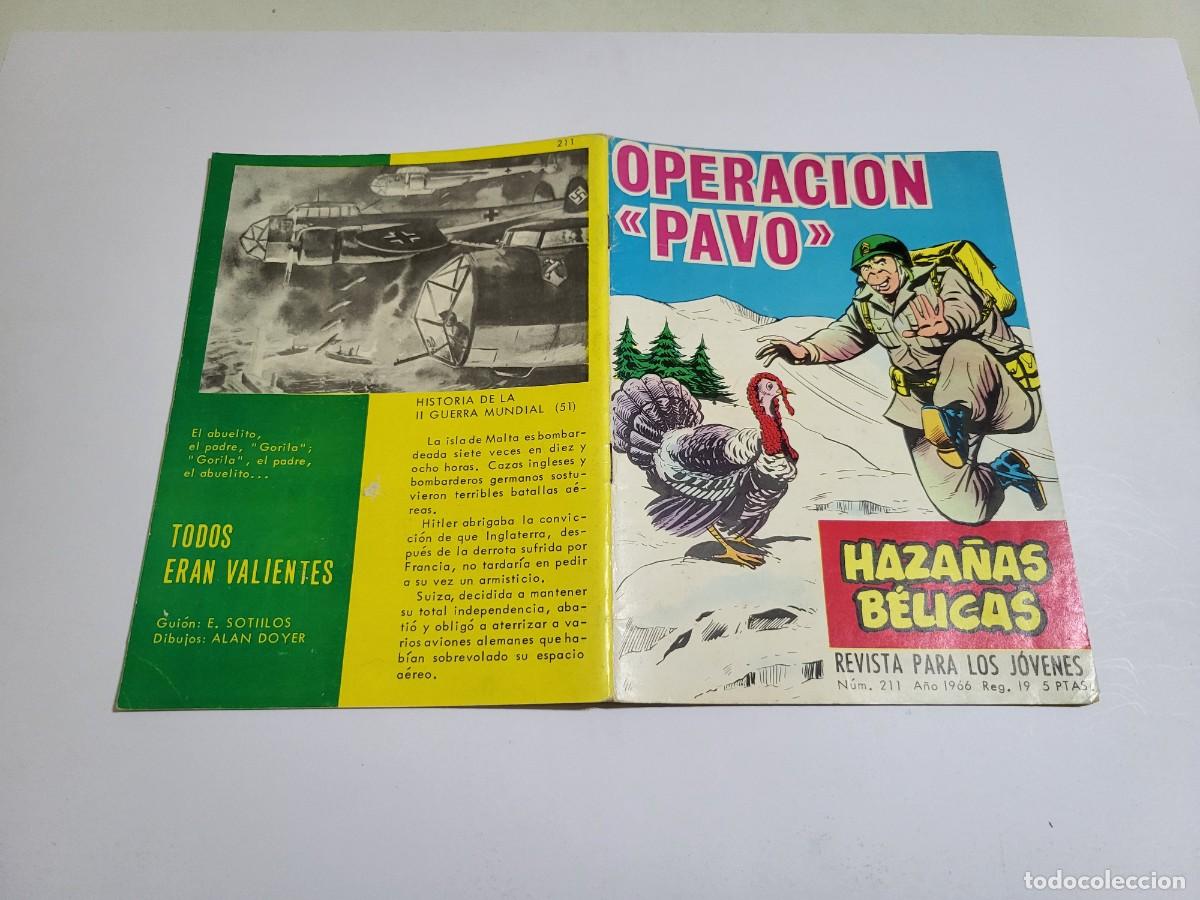 Tebeos: Haza&ntilde;as b&eacute;licas. (Gorila) N&ordm; 211, Toray. - Foto 1