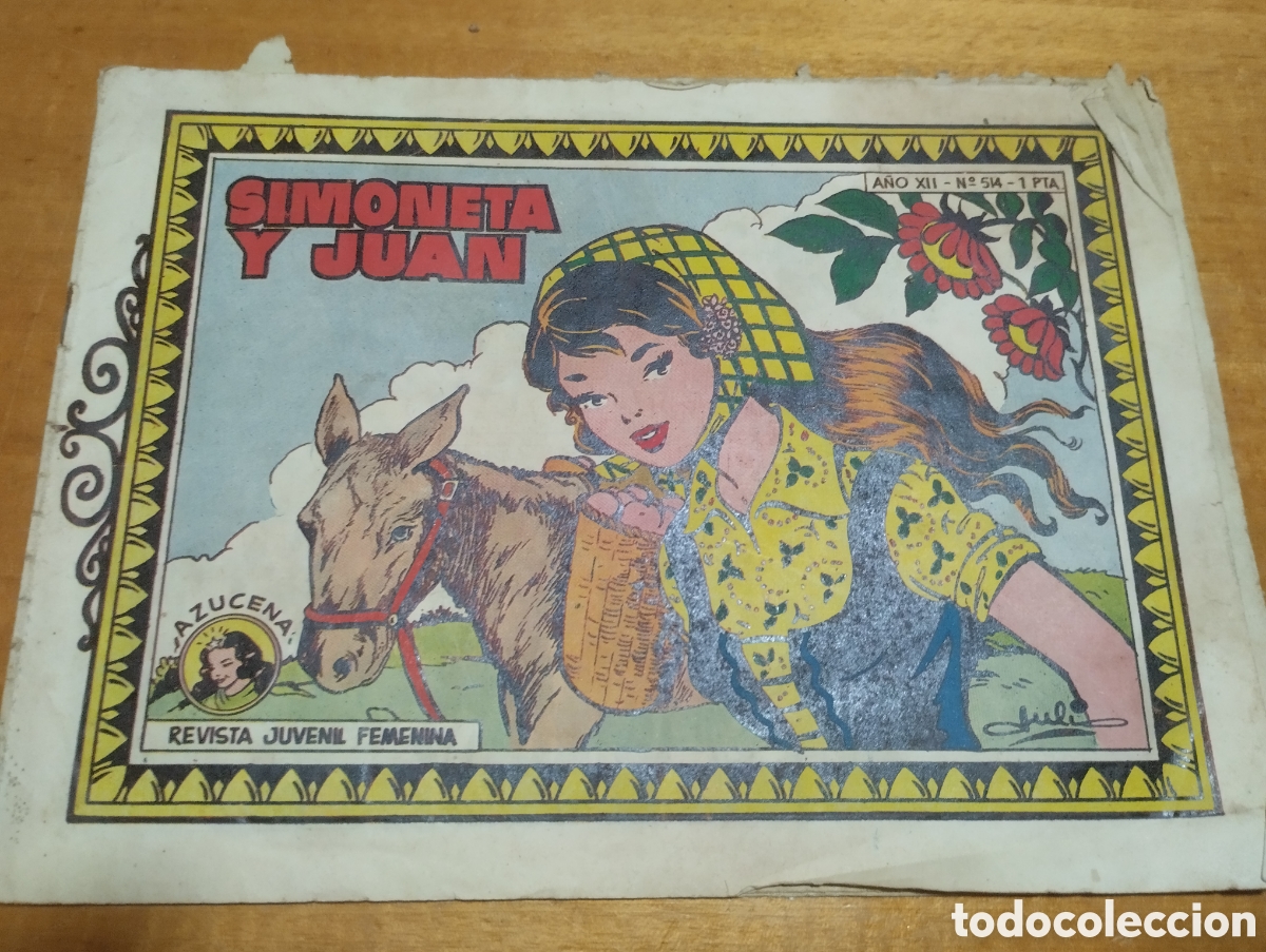 Tebeos: !! Simoneta y juan. Revista juvenil - Foto 1