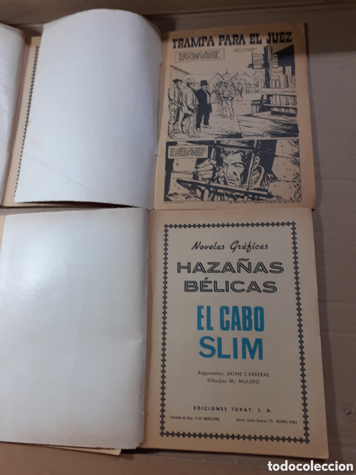 Tebeos: Haza&ntilde;as b&eacute;licas. Lote de 4 comic. - Foto 5