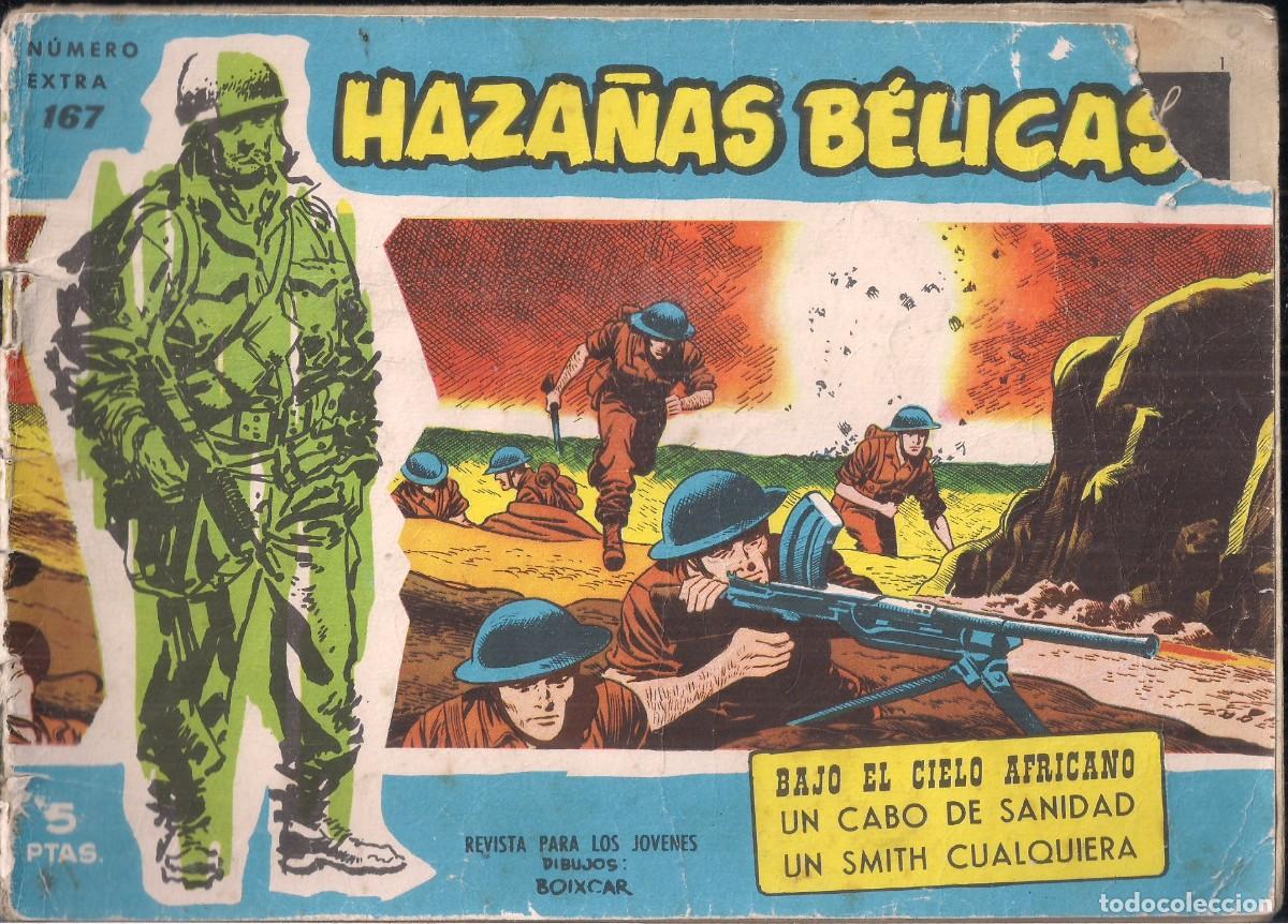 Tebeos: HAZA&Ntilde;AS BELICAS EXTRA N&ordm; 167 - Foto 1