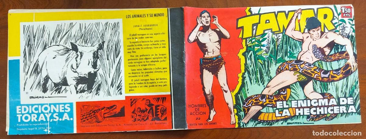Tebeos: TAMAR N&ordm; 22 - EDICIONES TORAY A&Ntilde;O 1961 - ORIGINAL DE &Eacute;POCA - Foto 2