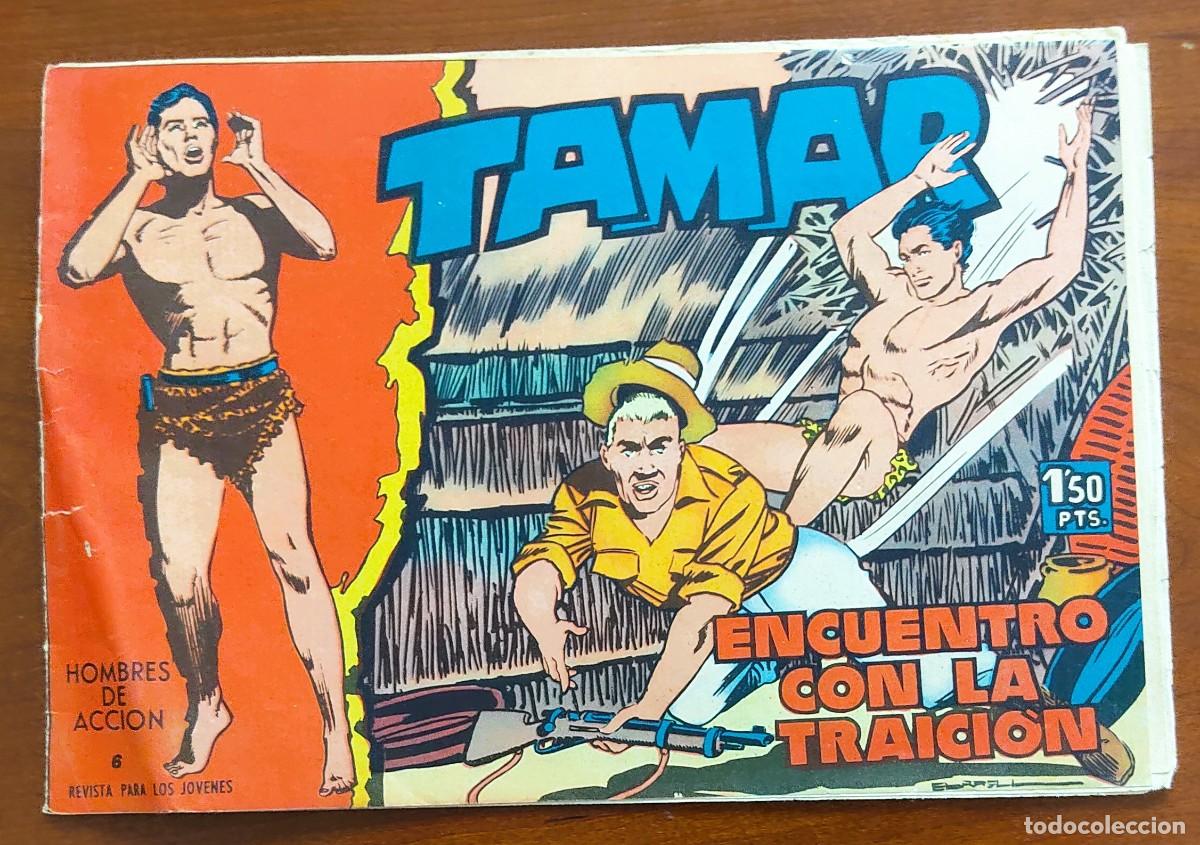 Tebeos: TAMAR N&ordm; 6 - EDICIONES TORAY A&Ntilde;O 1961 - ORIGINAL DE &Eacute;POCA - Foto 1