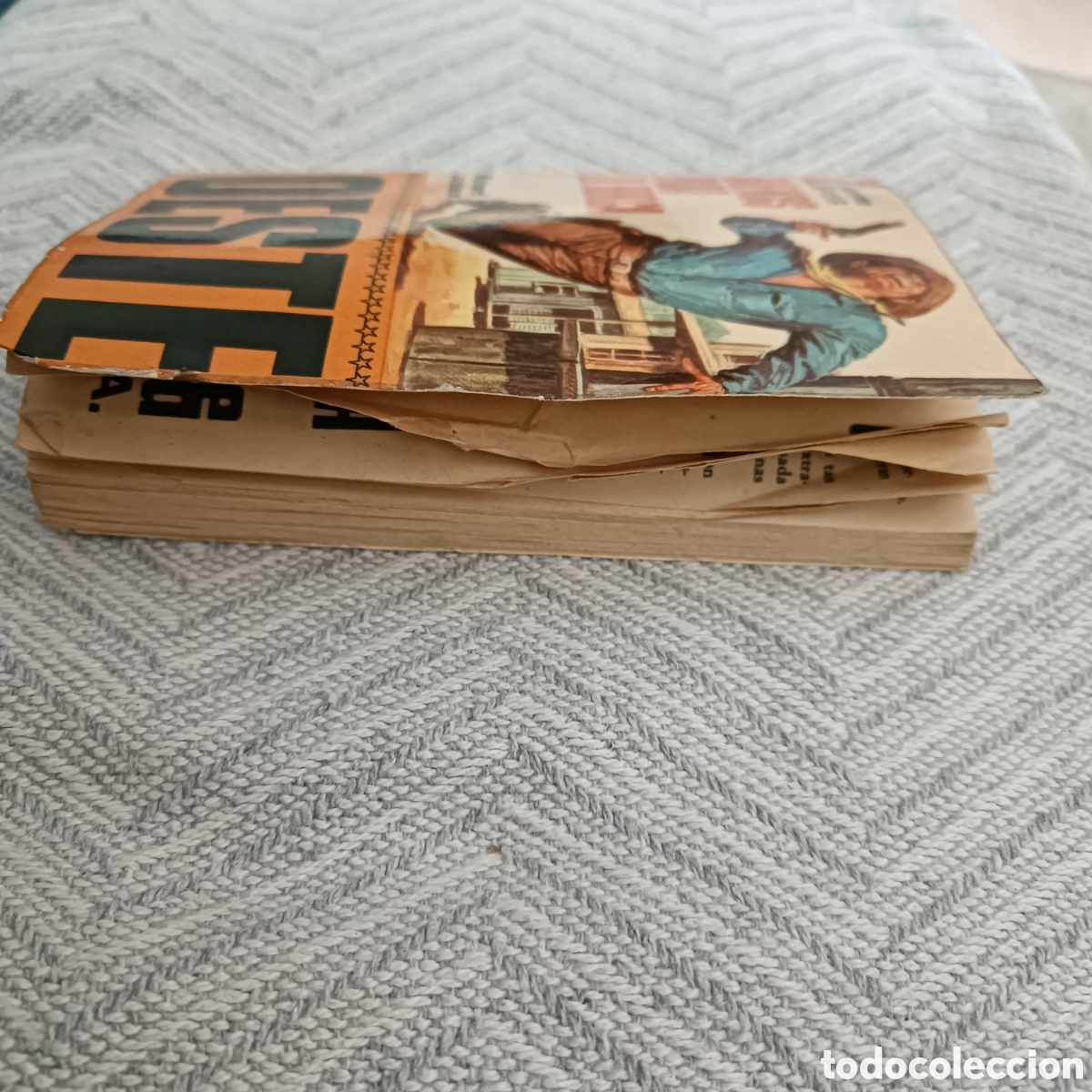 Tebeos: NOVELA DEL OESTE BOLSILIBROS EASA N&deg;96. Buenos para la horca - Foto 3