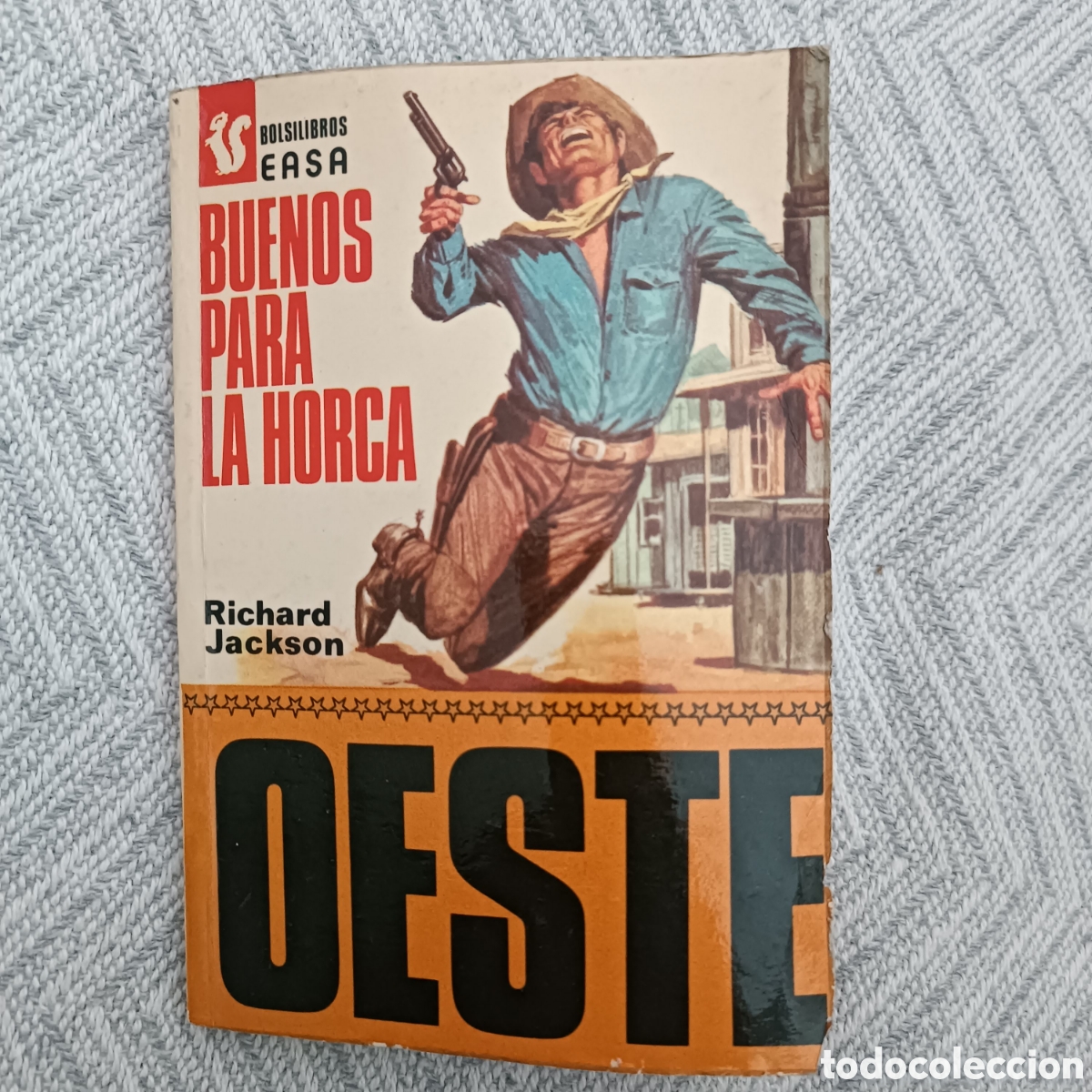 Tebeos: NOVELA DEL OESTE BOLSILIBROS EASA N&deg;96. Buenos para la horca - Foto 1