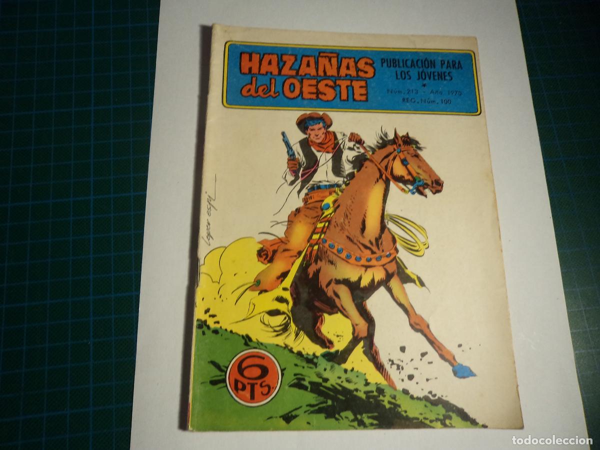 Tebeos: Haza&ntilde;as del oeste. N&ordm; 213. Toray. (Ref. 0-C) - Foto 1