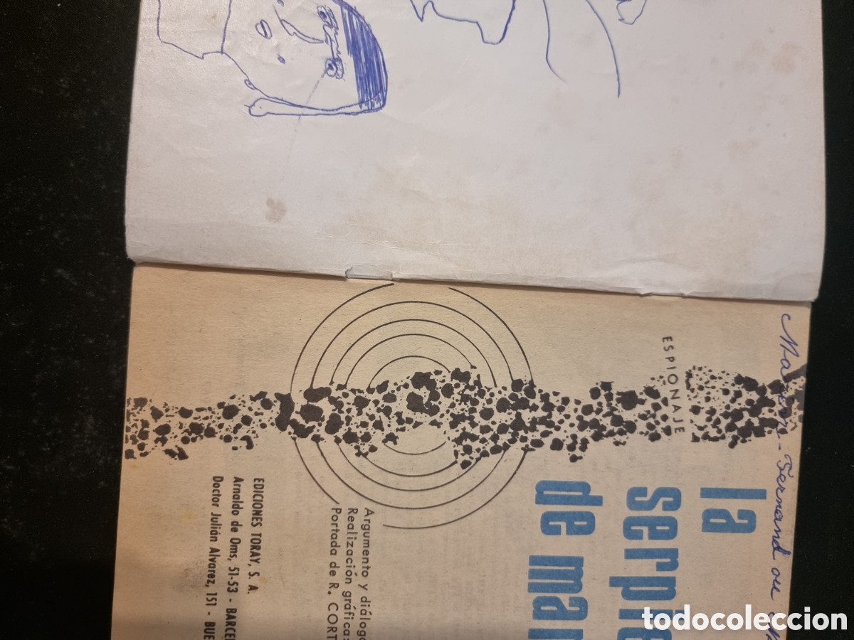 Tebeos: COLECCI&Oacute;N ESPIONAJE - TORAY - N&ordm; 60 - LA SERPIENTE DE MAR - Foto 2