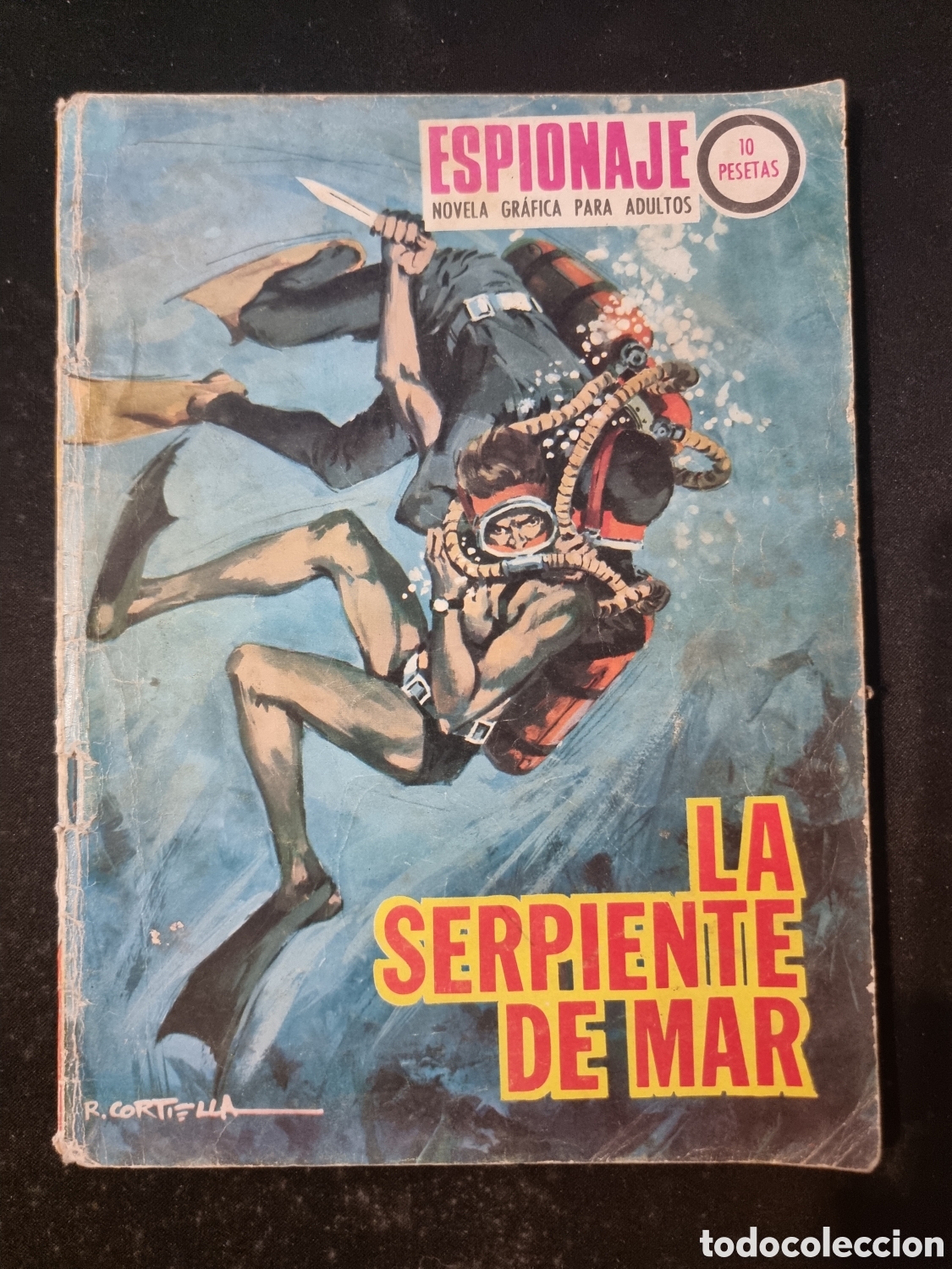 Tebeos: COLECCI&Oacute;N ESPIONAJE - TORAY - N&ordm; 60 - LA SERPIENTE DE MAR - Foto 1