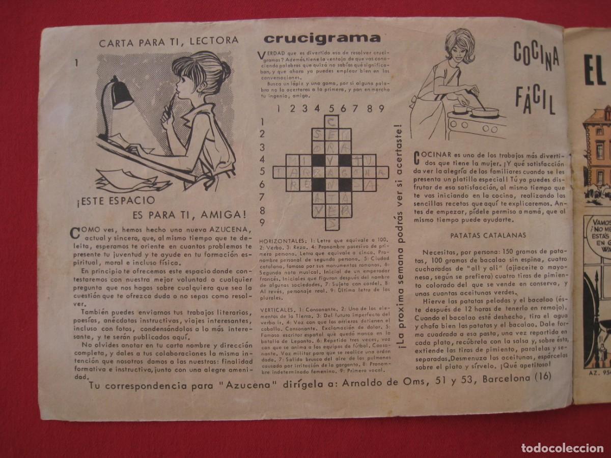 Tebeos: AZUCENA - N&ordm; 954 - EL PENSIONADO - EDICIONES TORAY. - Foto 2
