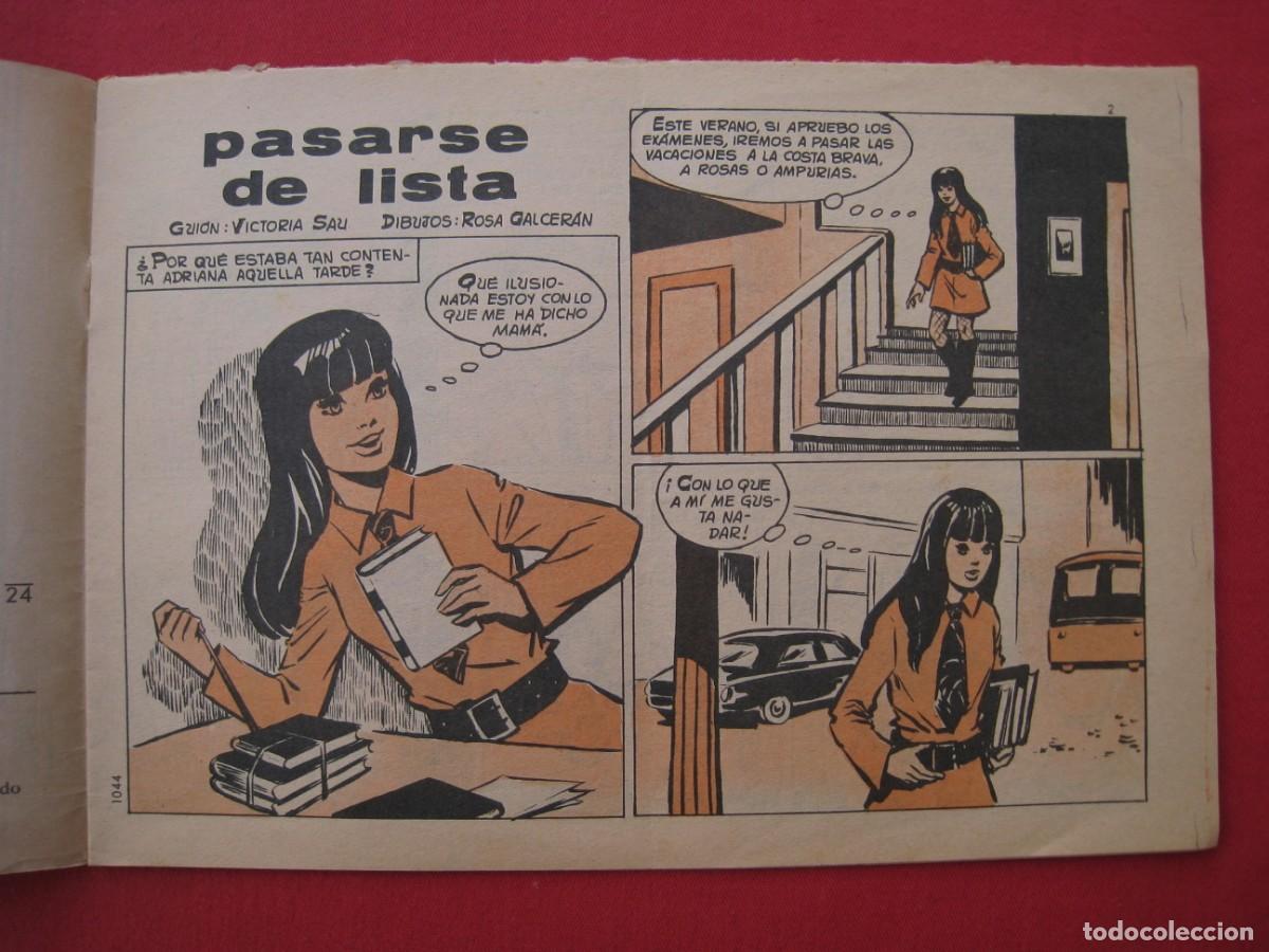 Tebeos: AZUCENA - N&ordm; 1044 - PASARSE DE LISTA - EDICIONES TORAY. - Foto 3