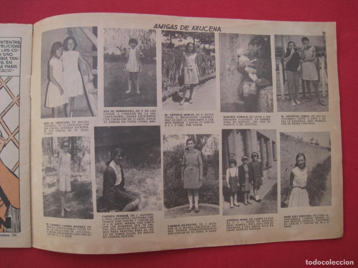Tebeos: AZUCENA - N&ordm; 1044 - PASARSE DE LISTA - EDICIONES TORAY. - Foto 8
