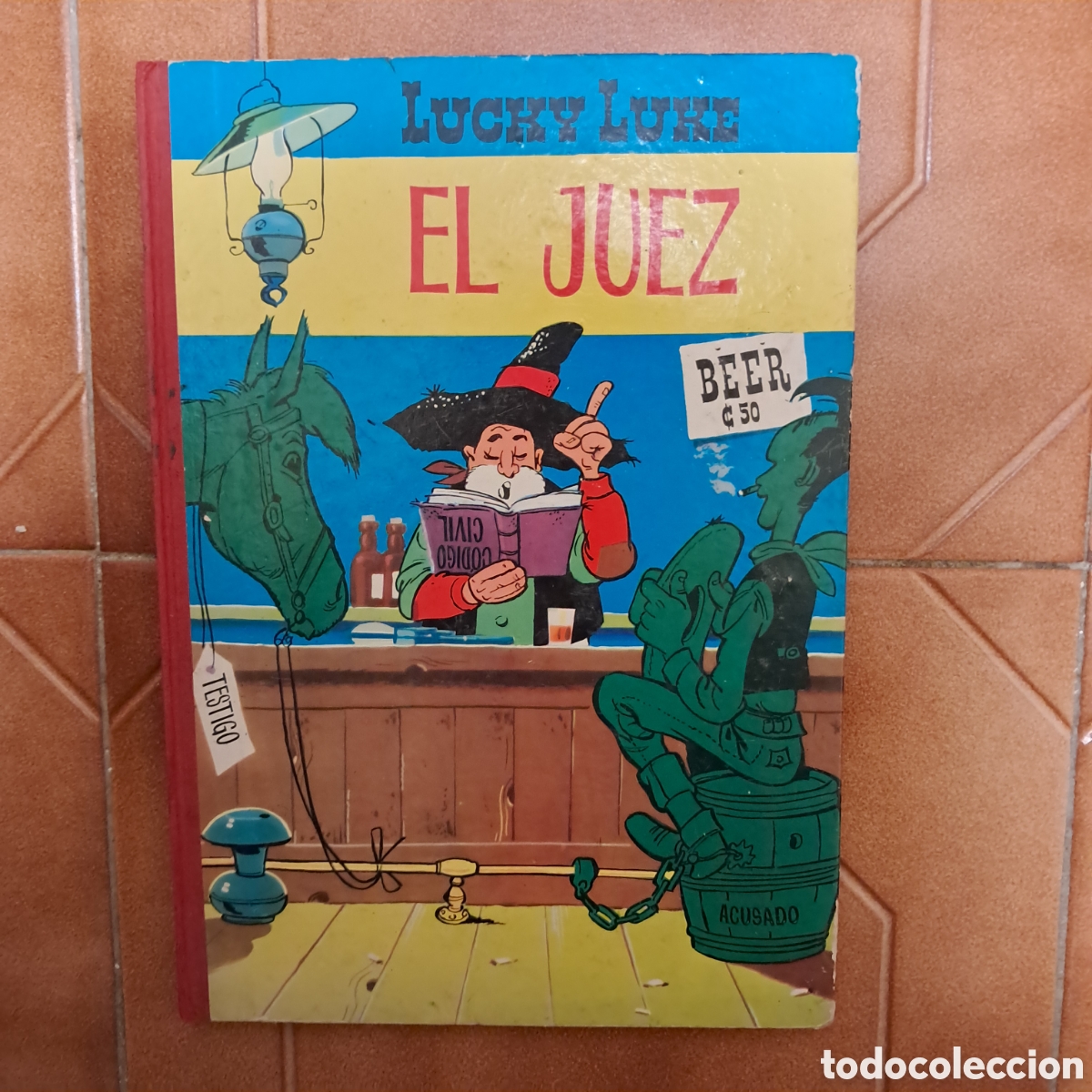 Tebeos: EL JUEZ - Lucky Luke (2a ed. 1969 ediciones Toray) - Foto 1