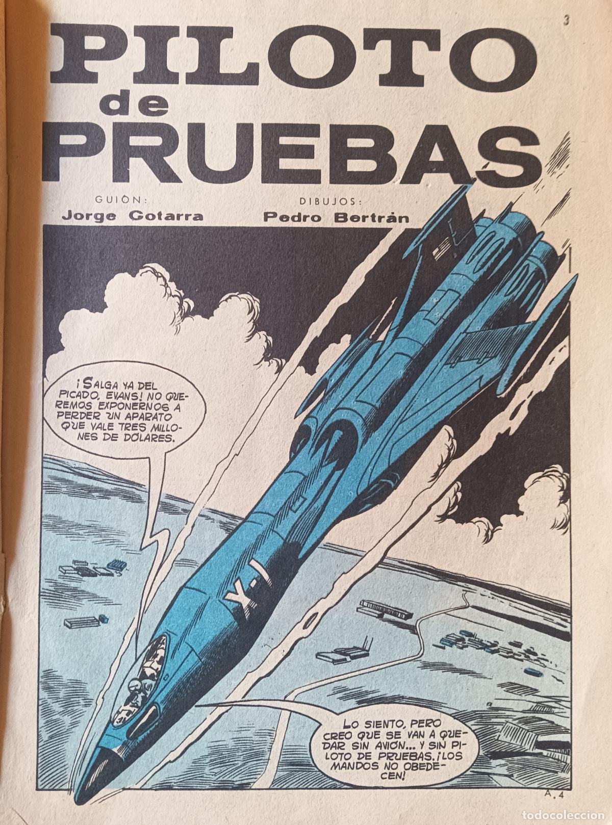 Tebeos: AVENTURAS N&ordm; 4, PILOTO DE PRUEBAS. TORAY - Foto 2