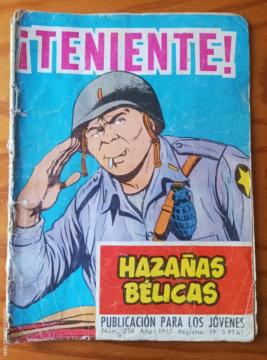 Tebeos: HAZA&Ntilde;AS BELICAS N&ordm; 226, &iexcl;TENIENTE!. TORAY - Foto 1