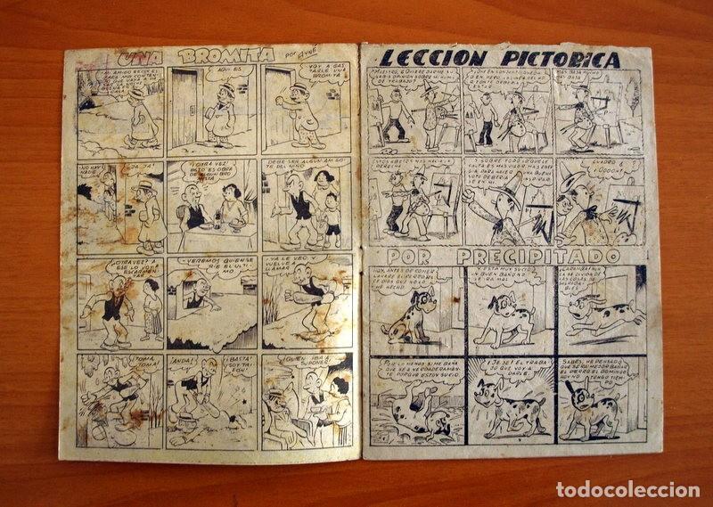 Tebeos: Colecci&oacute;n Chispa - Ducha Sonora - Ediciones Toray A&ntilde;o 1946 - Foto 2