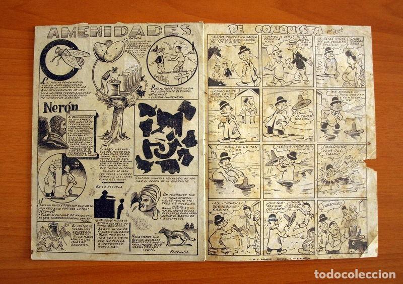 Tebeos: Colecci&oacute;n Chispa - Ducha Sonora - Ediciones Toray A&ntilde;o 1946 - Foto 4