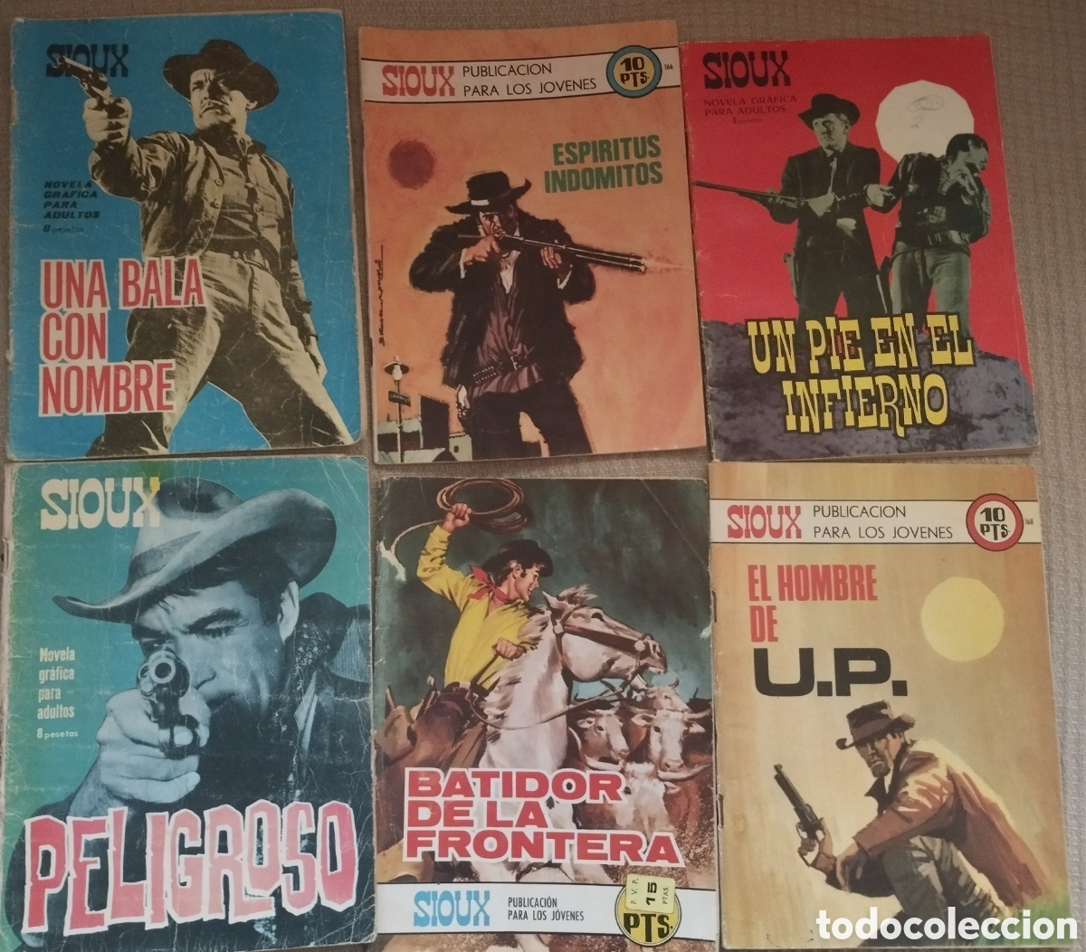 Tebeos: SIOUX NOVELAS GR&Aacute;FICAS - Foto 1