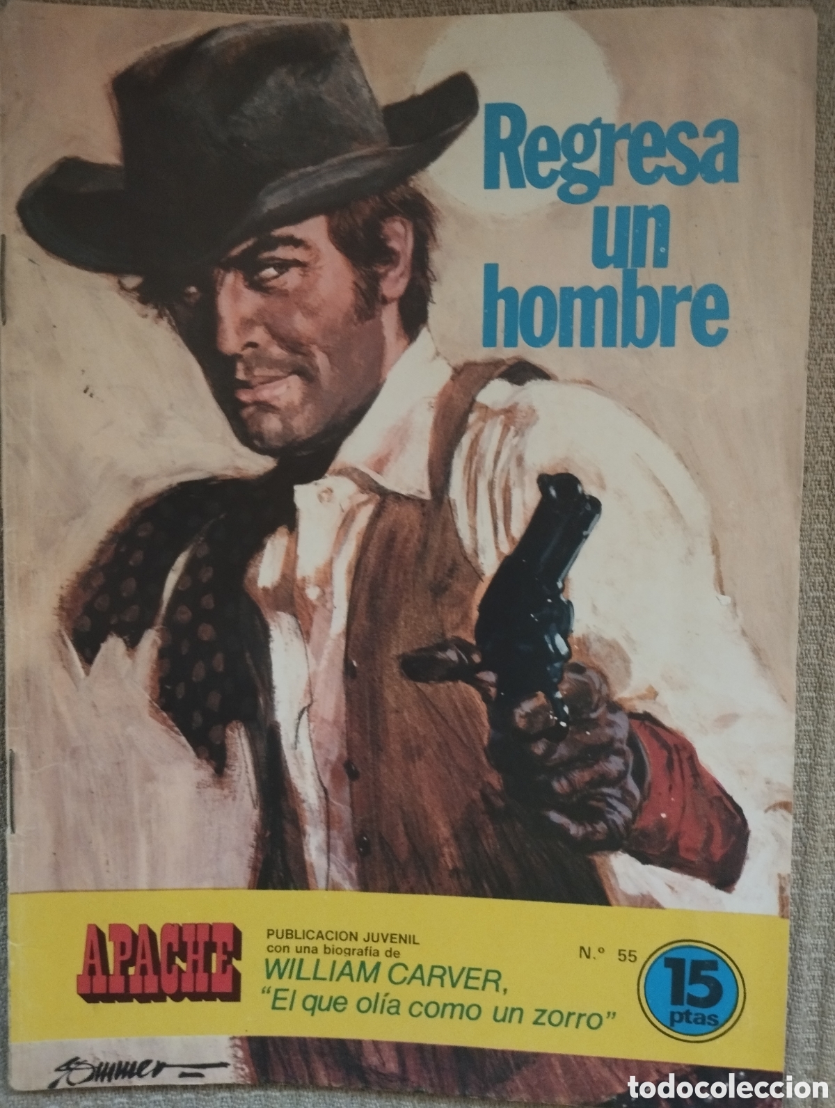 Tebeos: APACHE REGRESA UN HOMBRE - Foto 1