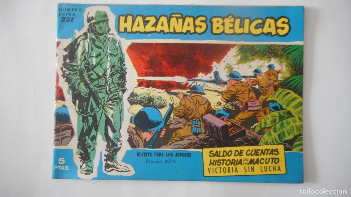 Tebeos: HAZA&Ntilde;AS BELICAS EXTRA N&ordm; 251 / C-23 - Foto 1