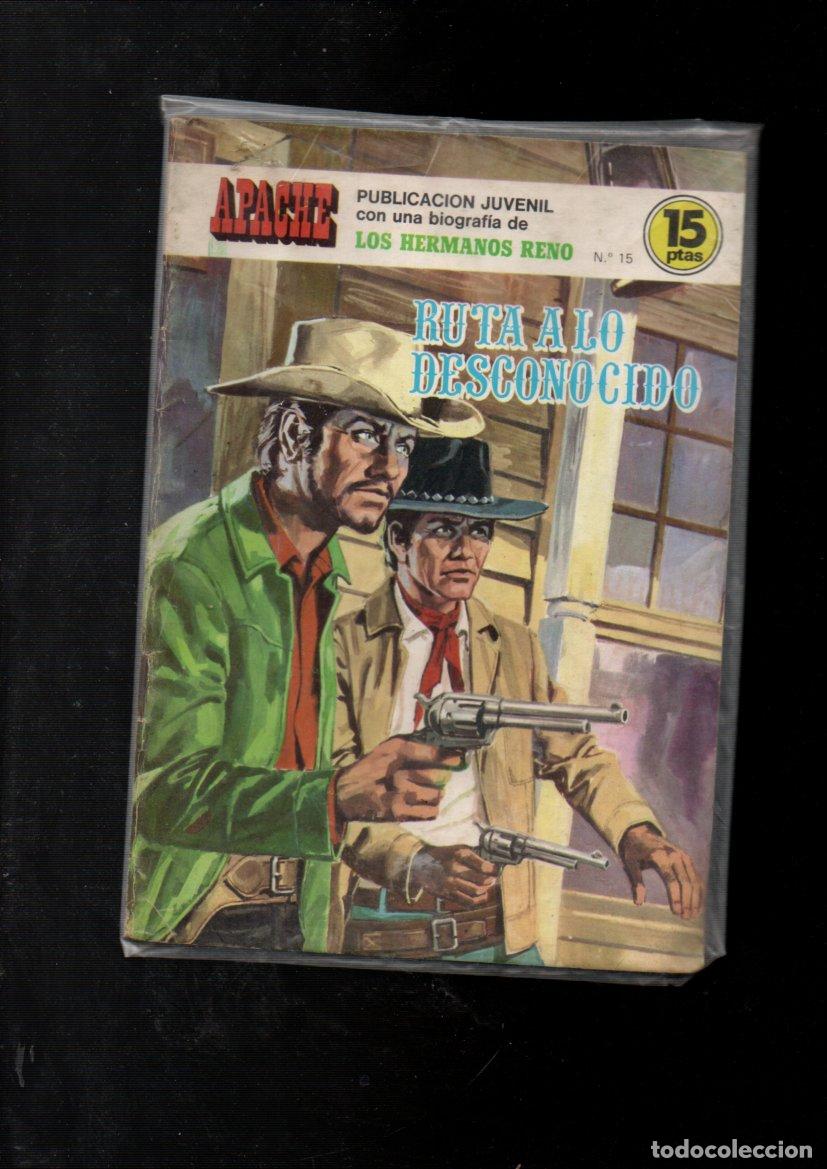 Tebeos: APACHE, N&ordm; 15. RUTA A LO DESCONOCIDO. EDICIONES ANCEO. TORAY - Foto 1